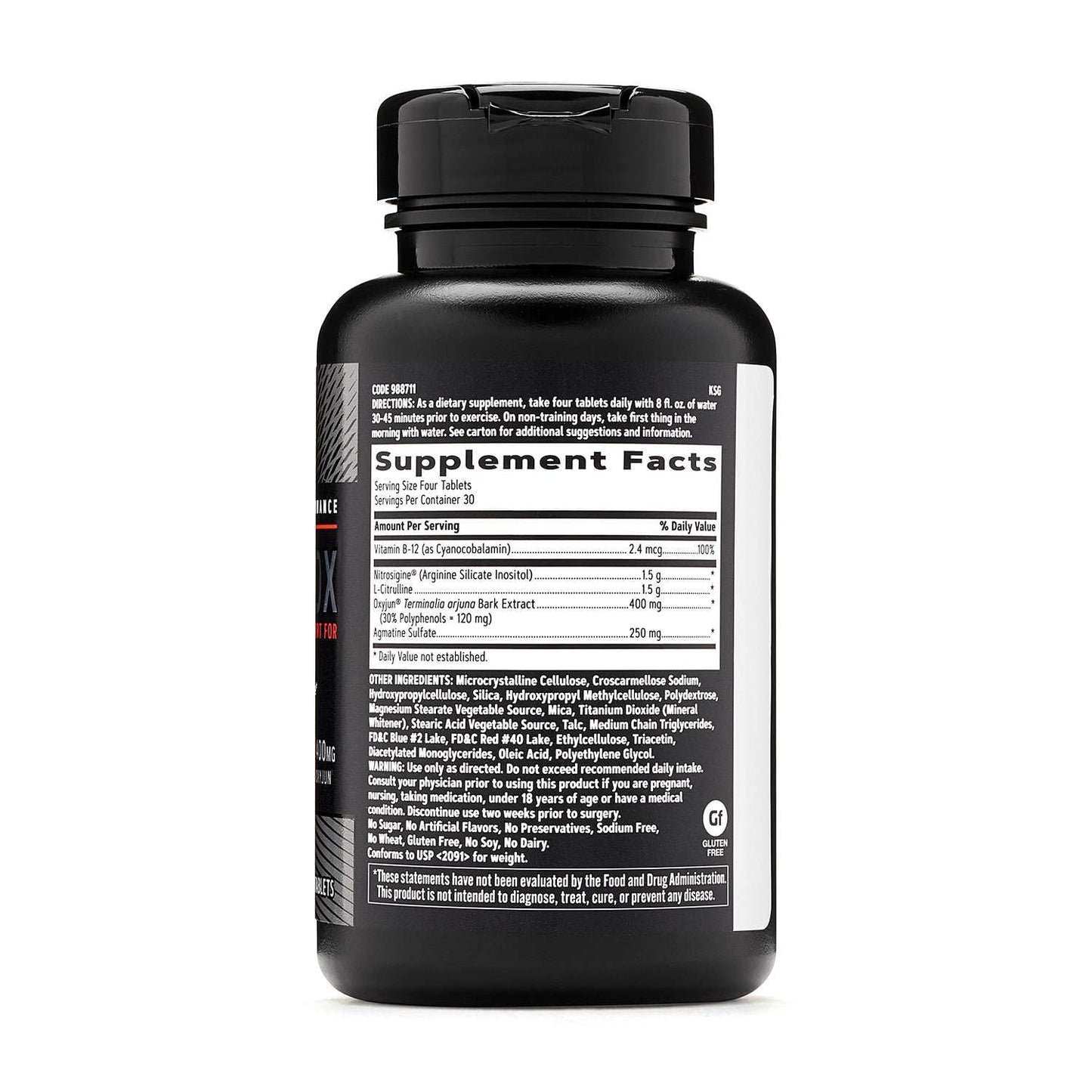 GNC AMP Ultra Nox Tablets 120 Count