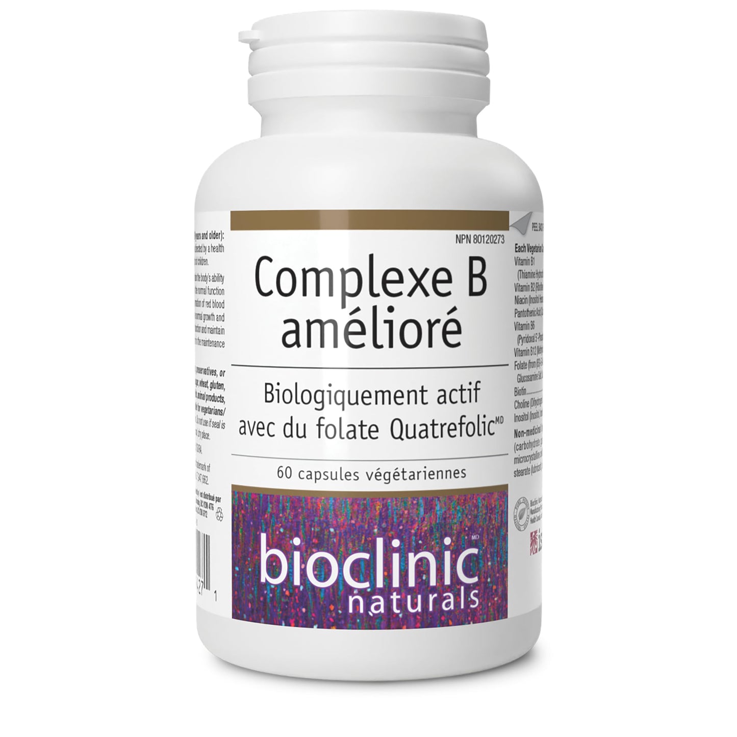 Bioclinic Naturals Enhanced B Complex Softgels 60 Count