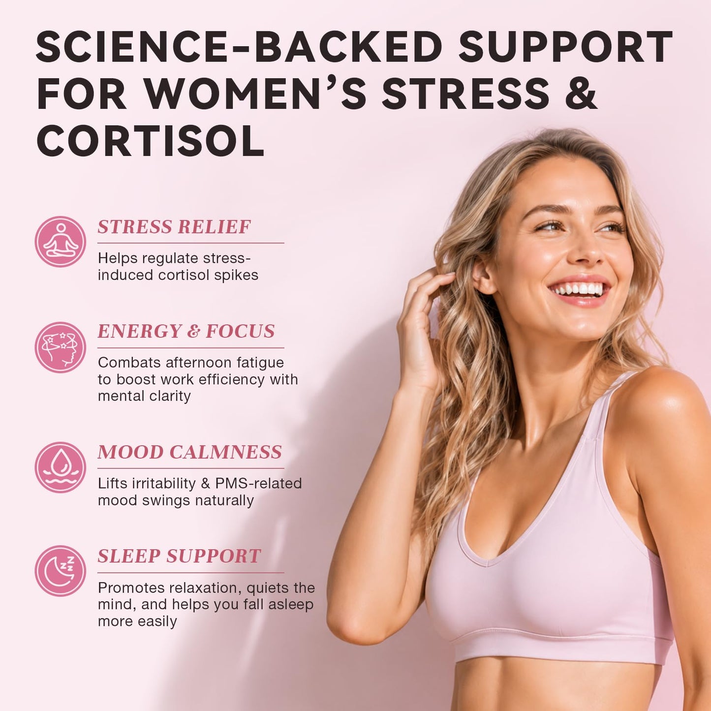 Totaria Women's Cortisol with Hormonal Balance Capsule 120 Count