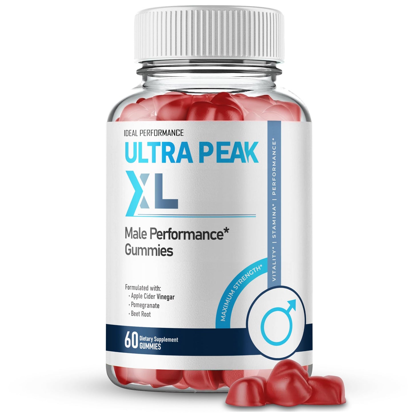 IDEAL PERFORMANCE Ultra Peak XL Gummies 60 Count