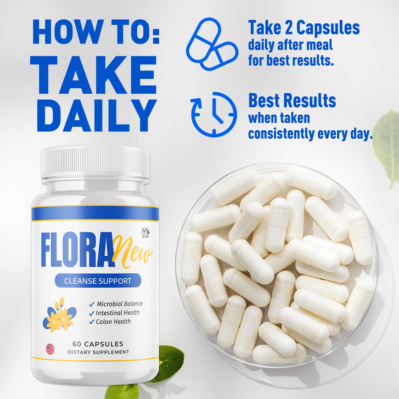 MJO Floranew Capsules 60 Count