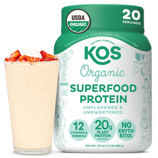 KOS Vegan Protein Powder 24 oz