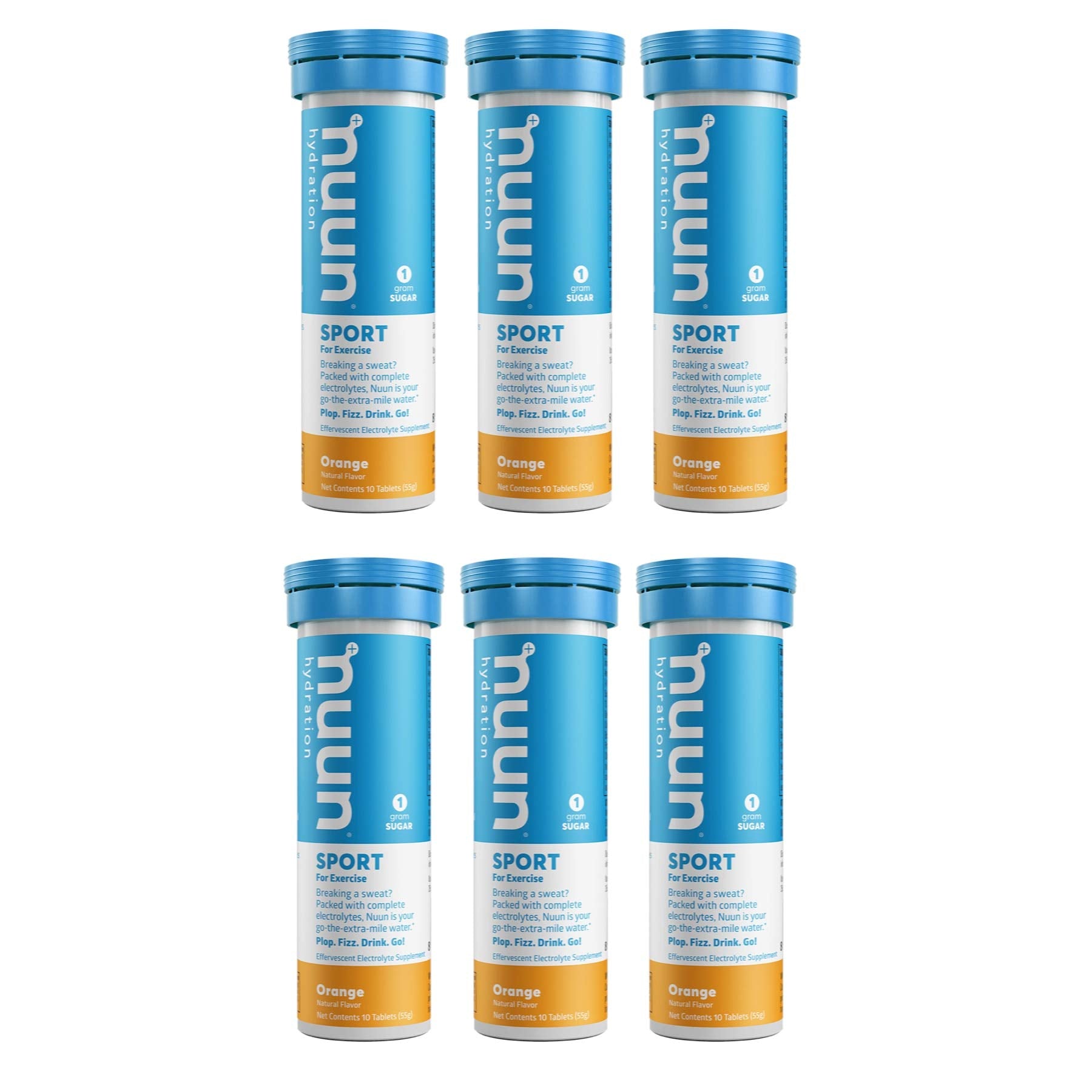 Nuun Sport: Orange Electrolyte Enhanced Drink Tablets 60 Tablets