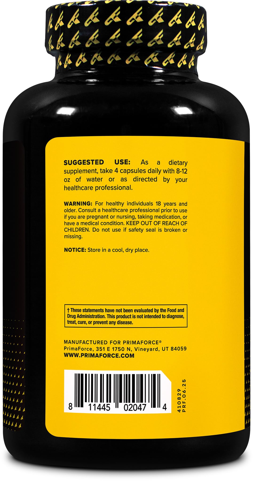 Primaforce L-Citrulline 3000mg Capsule, 240 Capsules
