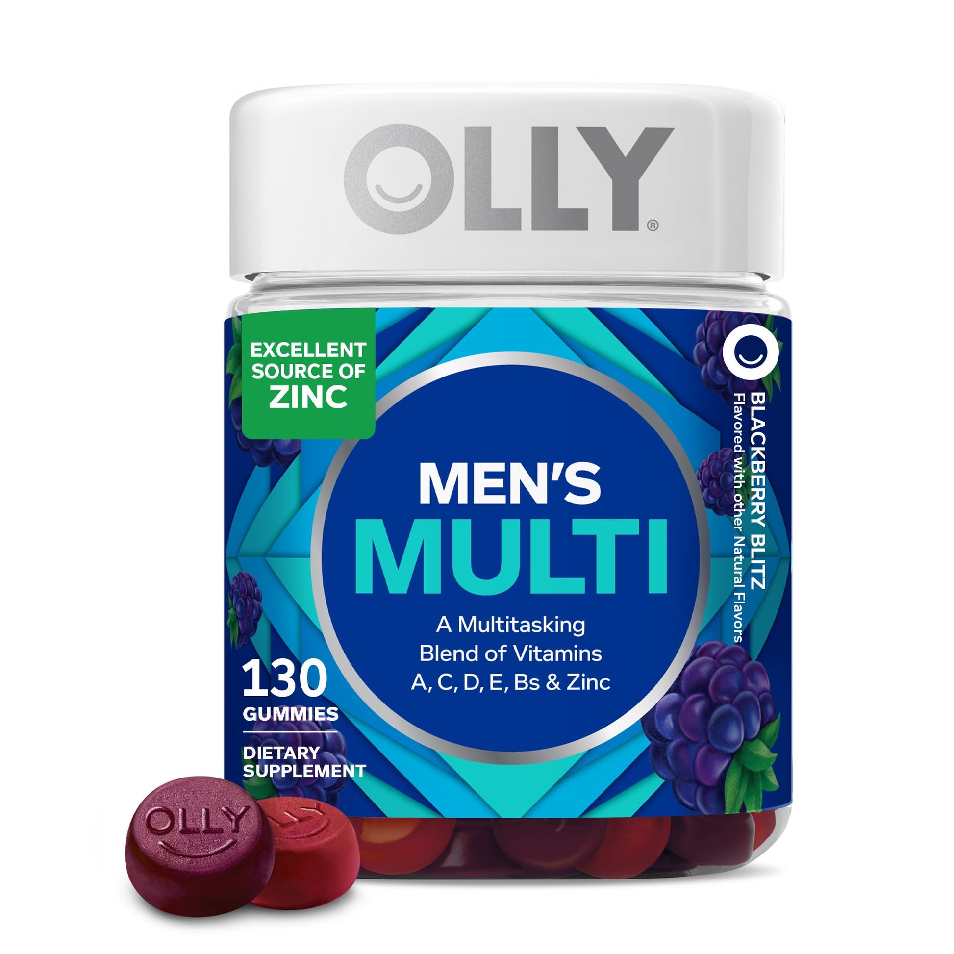 OLLY Men's Multi Gummy, 130 Count