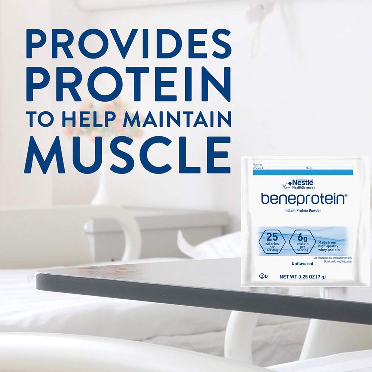 NESTLE NUTRITIONAL Beneprotein Instant Protein Powder 15.87 Ounce