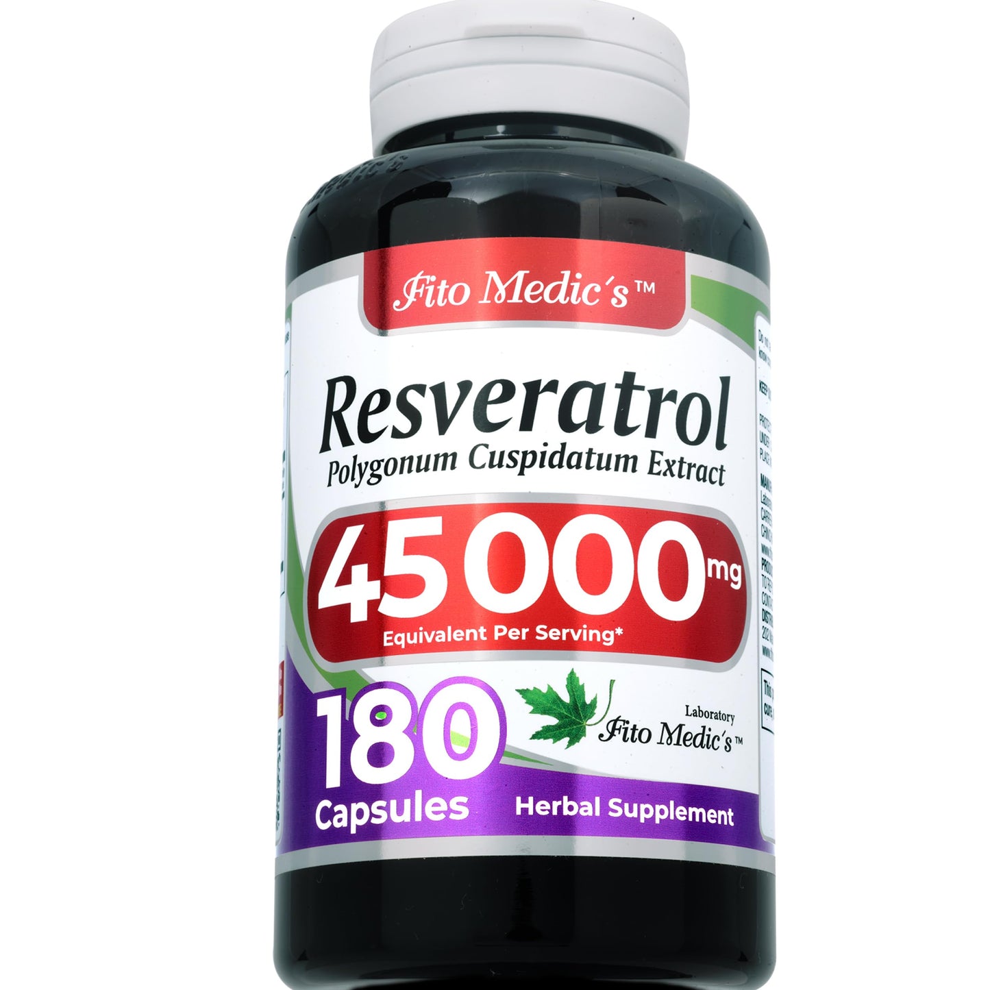 FITO MEDIC'S Resveratrol Capsule 180 Count
