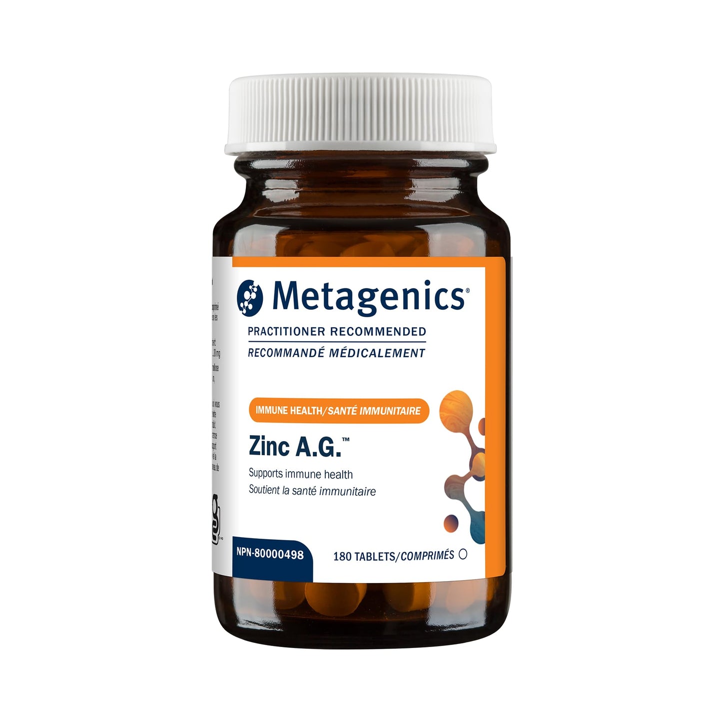 Metagenics Zinc A.G. Tablets, 180