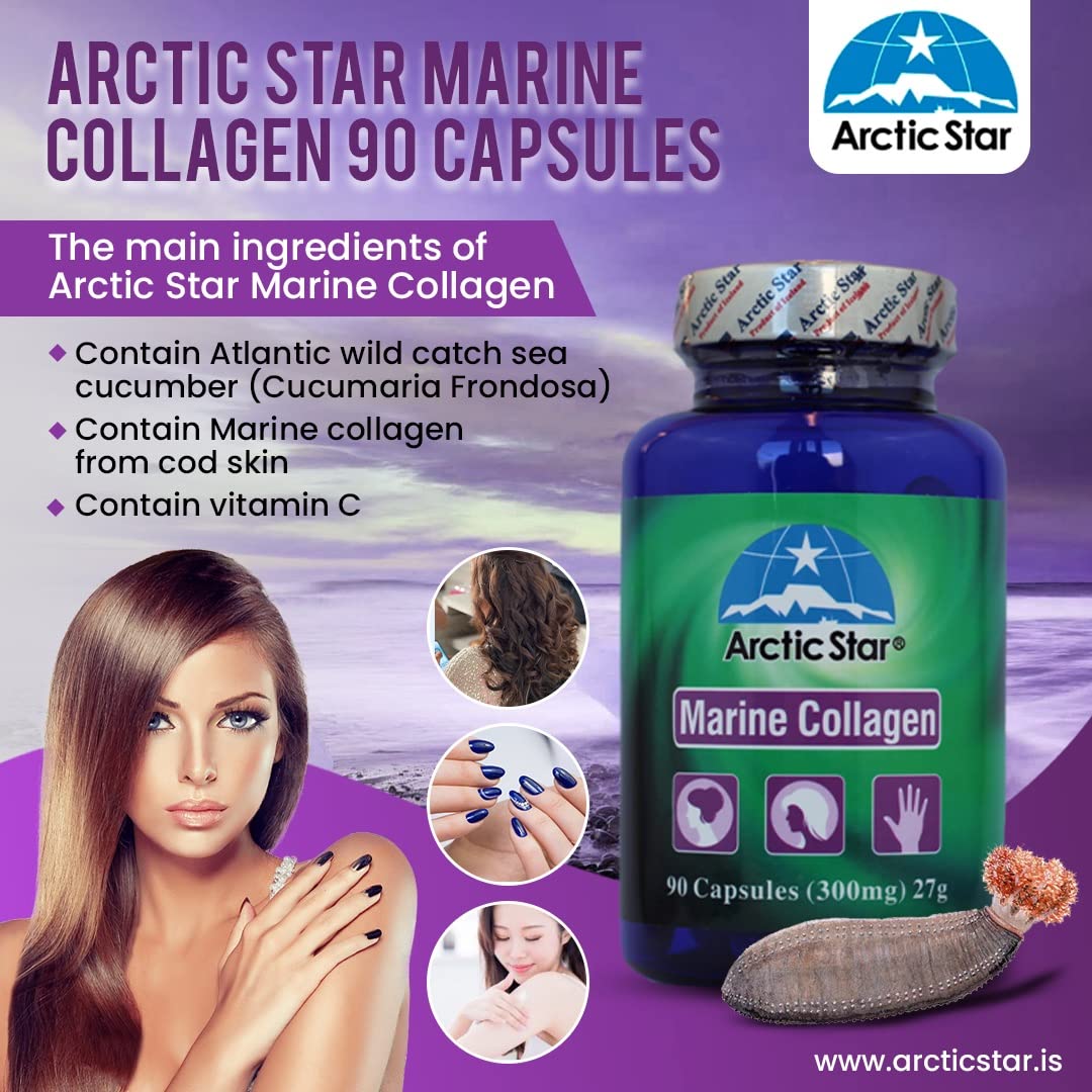 Arctic Star Marine Collagen Peptides 90 Capsules