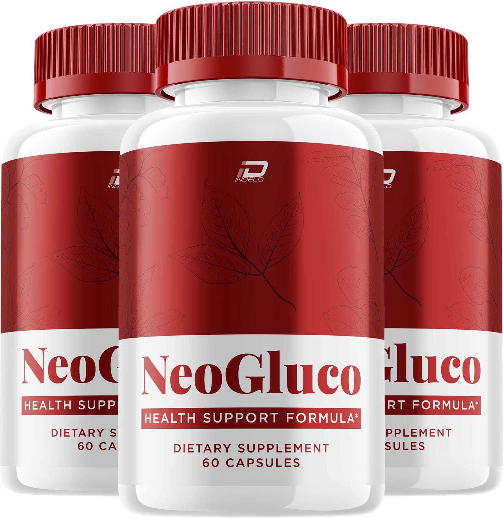 Indelo NeoGluco Capsules, 180 Capsules