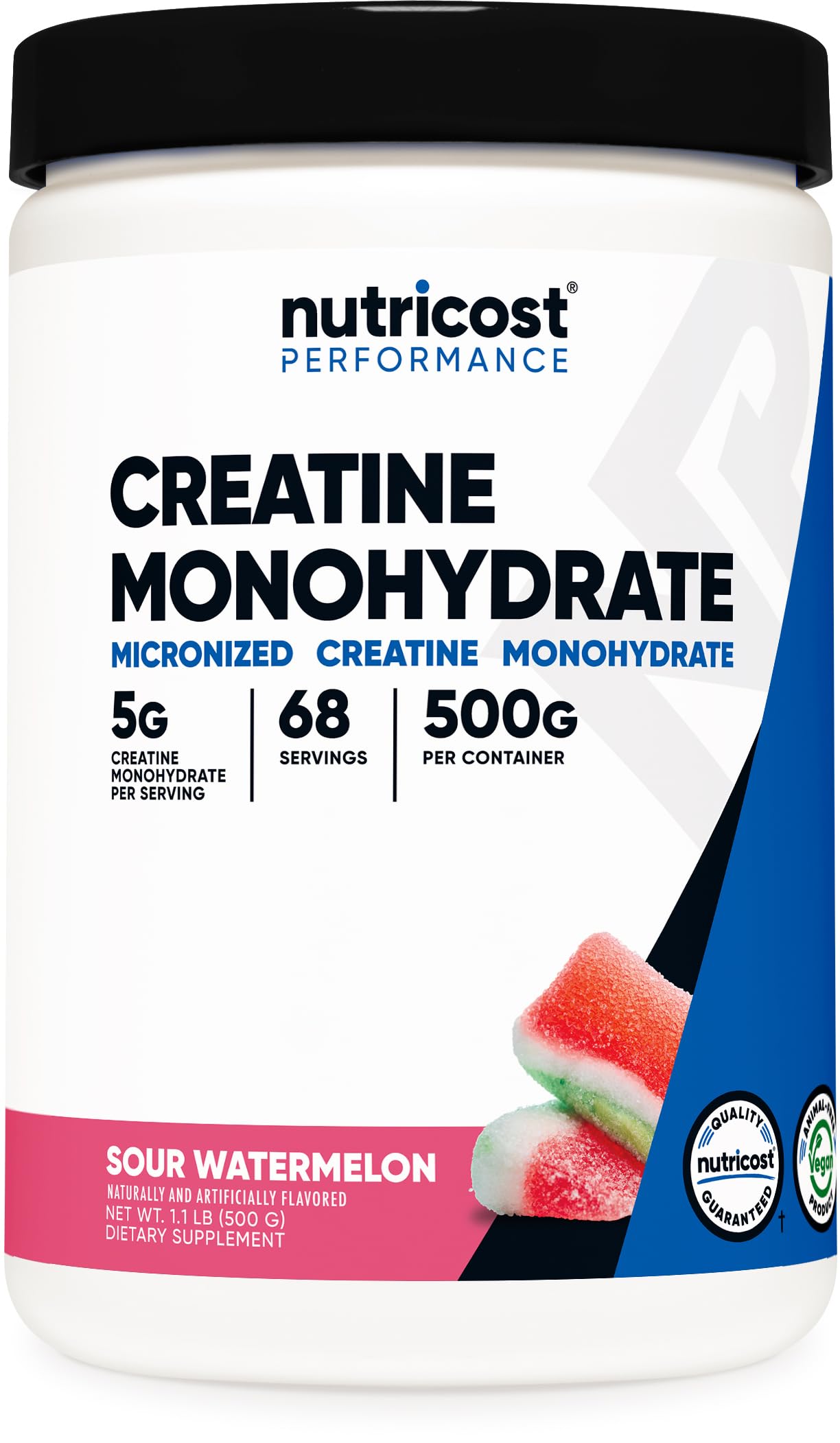 Nutricost Creatine Monohydrate Powder 17.6 oz