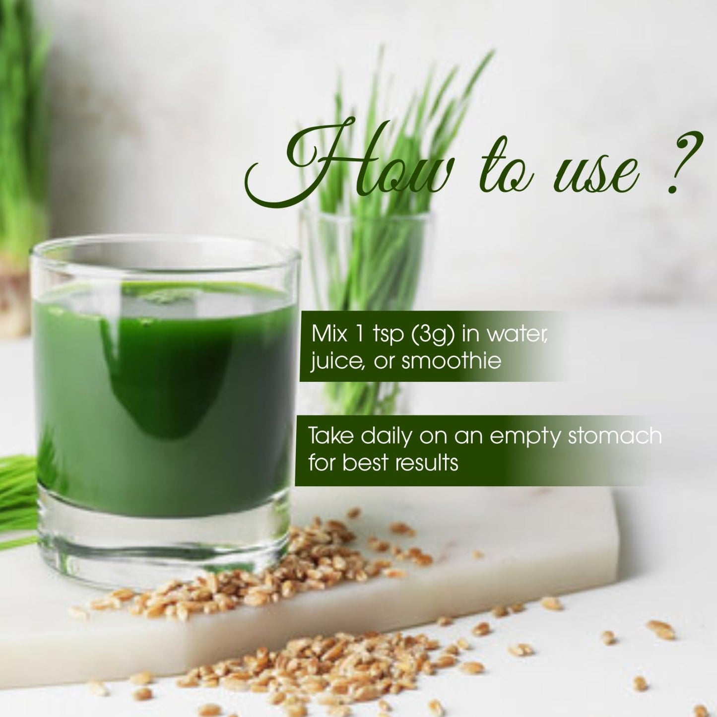 RETRACT TO NATURE Wheatgrass Powder 11 oz