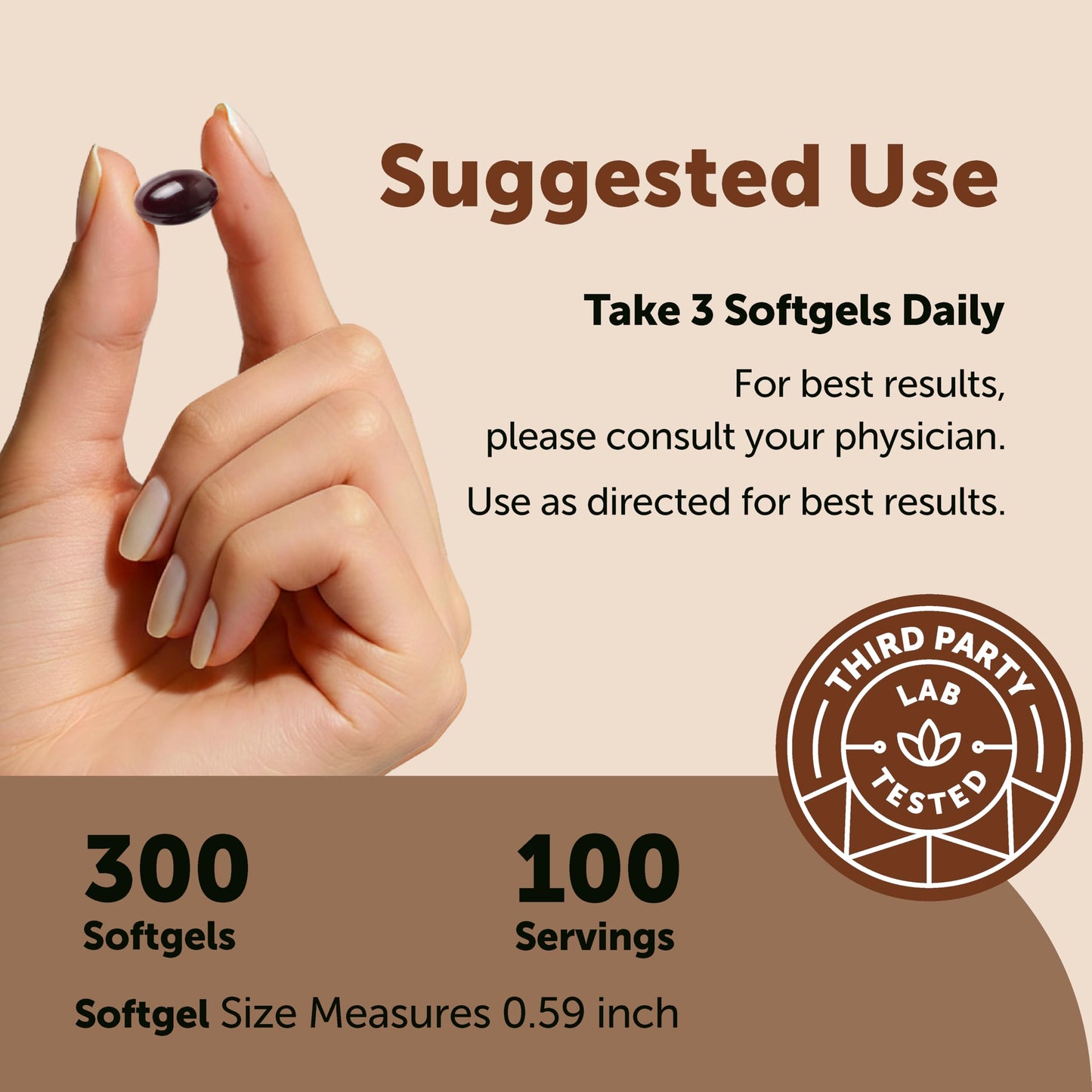 Micro Ingredients Ceylon Cinnamon Softgels 300