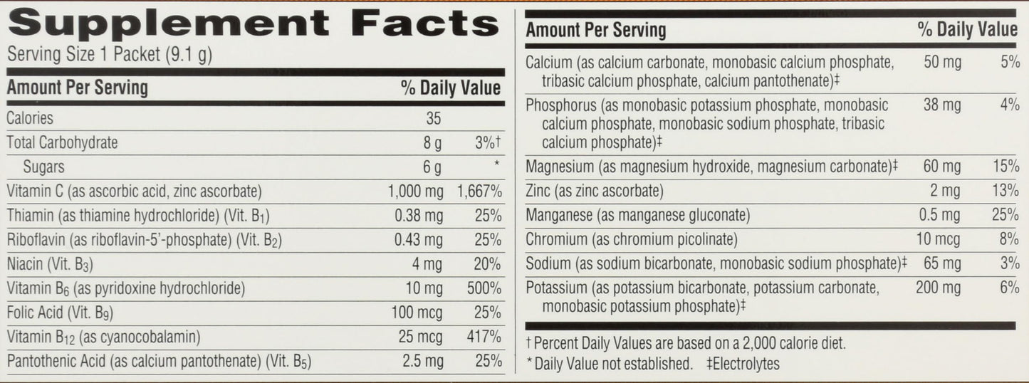 Emergen-C Super Orange Capsule 9.6 oz