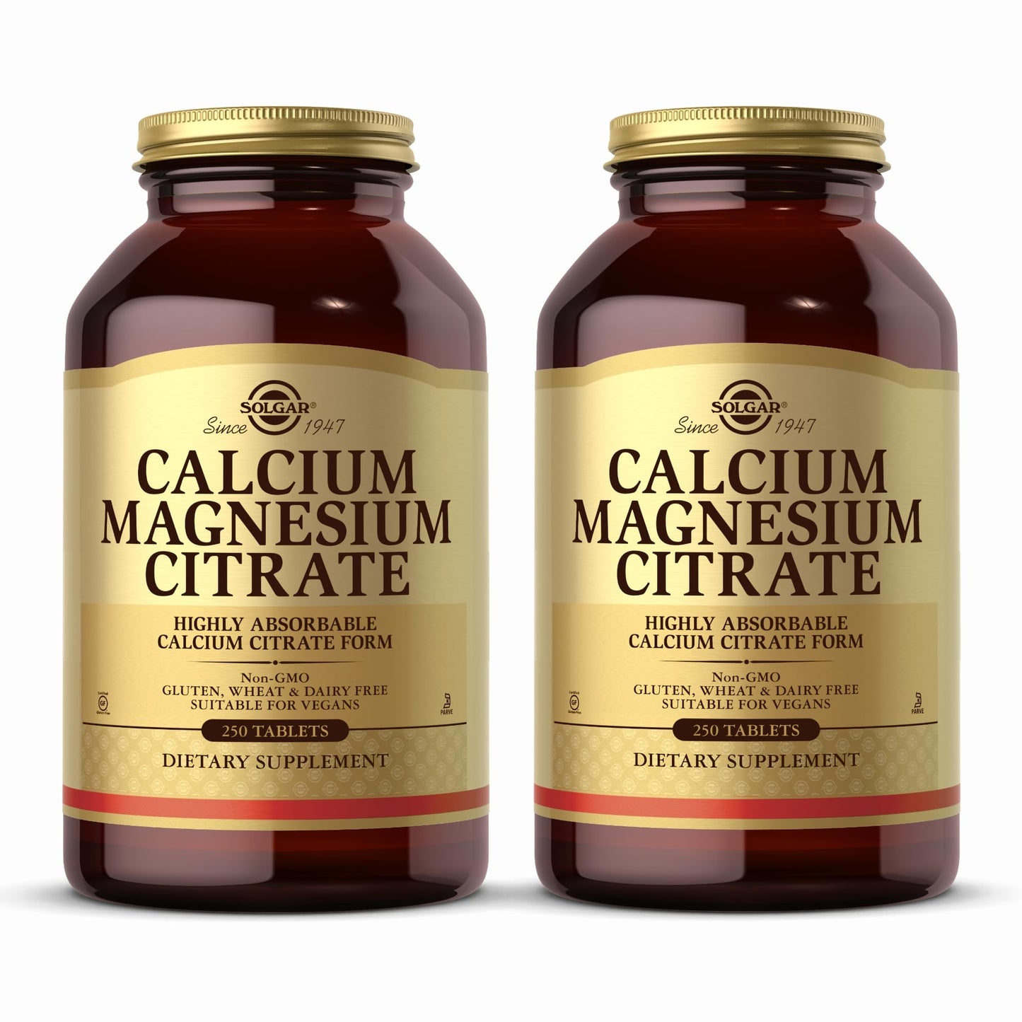 Solgar Calcium Magnesium Citrate Tablets 250