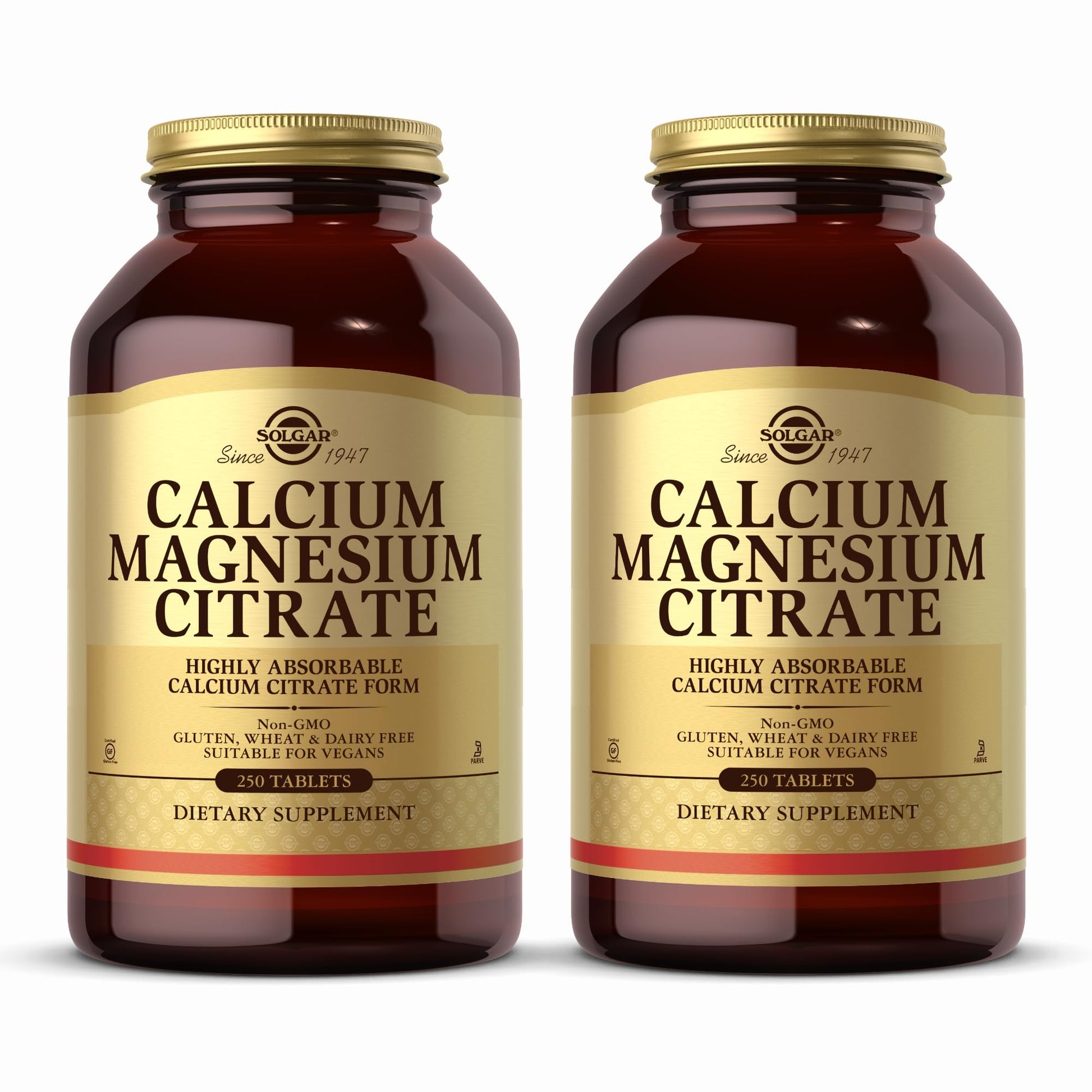 Solgar Calcium Magnesium Citrate Tablets 250