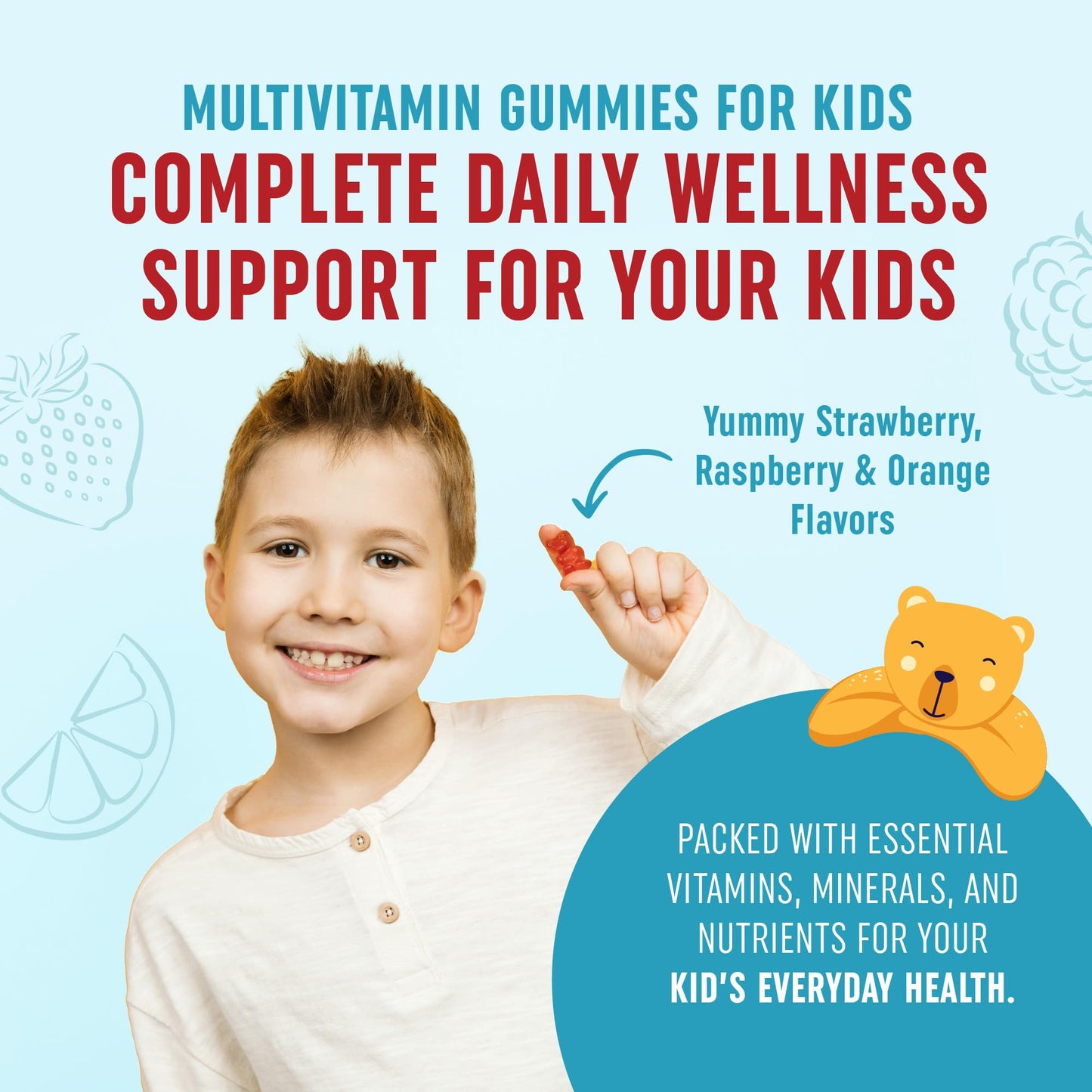 MAV NUTRITION Kids Multivitamin Gummies 90 Count