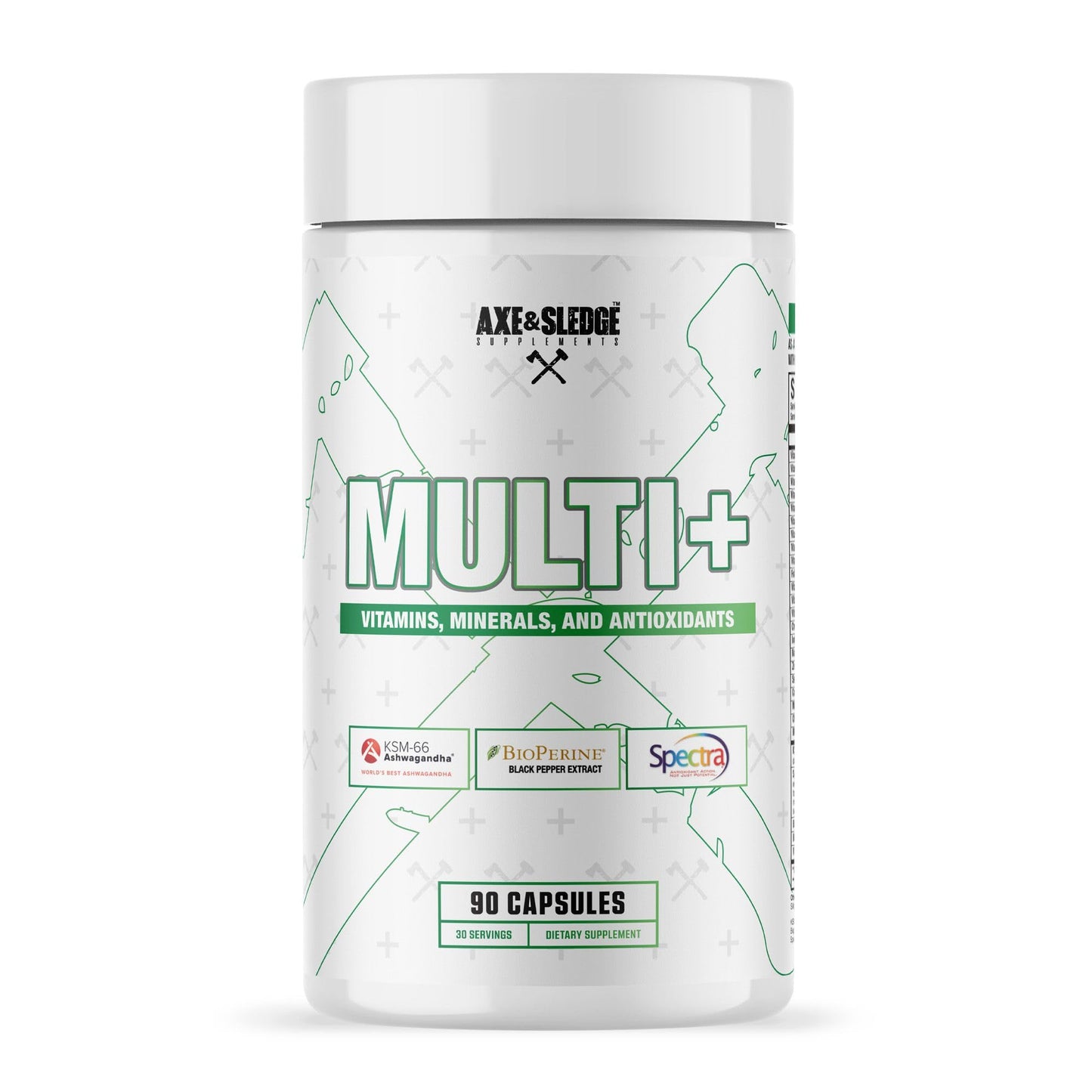 Axe & Sledge Multi Plus Multivitamin Capsules, 90 Capsules