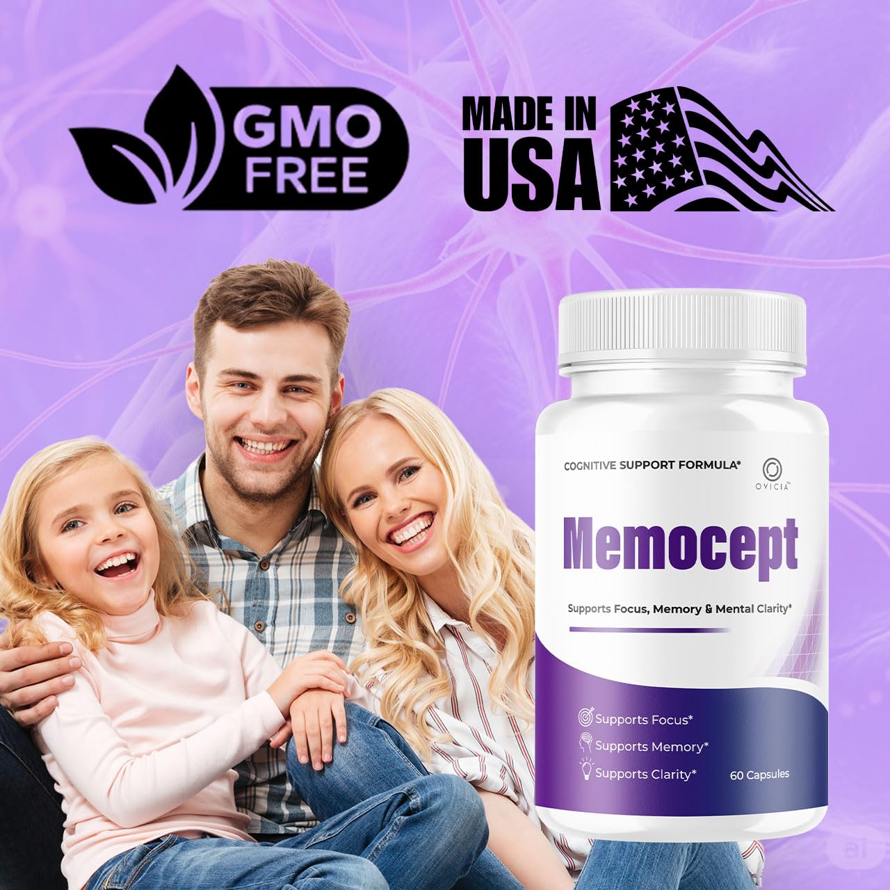 OVICIA Memocept Capsules 300 Count