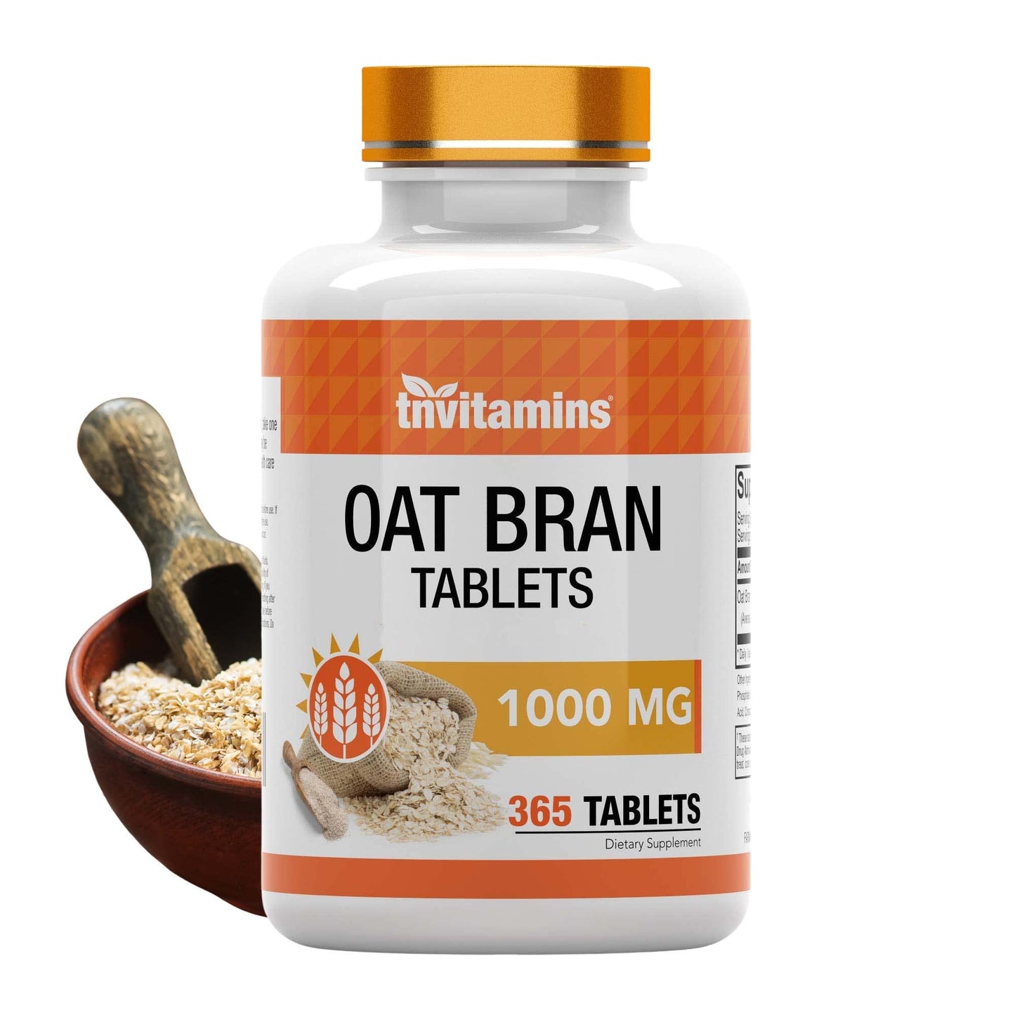 tnvitamins Oat Bran 365 Tablets