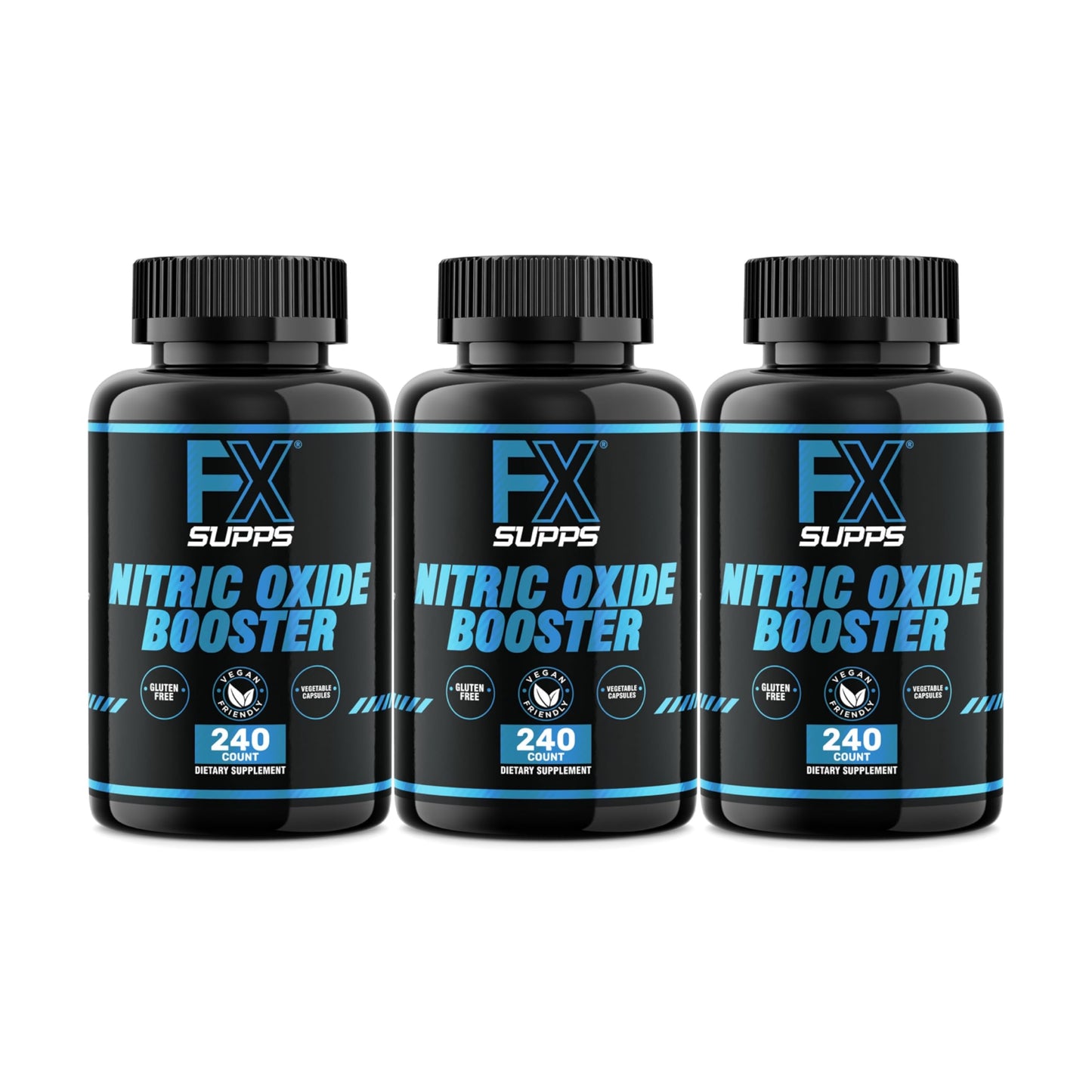 FXSUPPS Nitric Oxide Booster Capsules, 720 Capsules