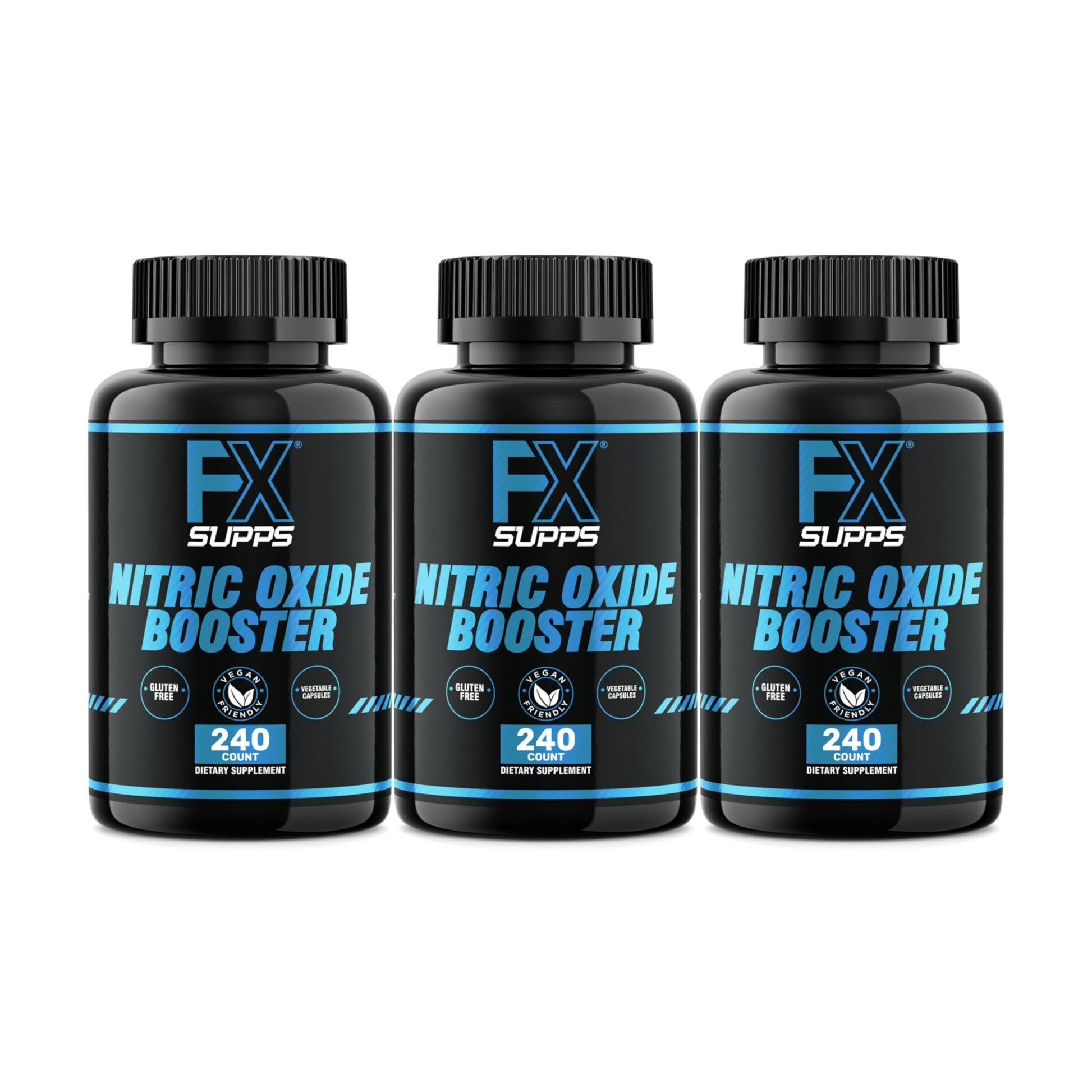 FXSUPPS Nitric Oxide Booster Capsules, 720 Capsules