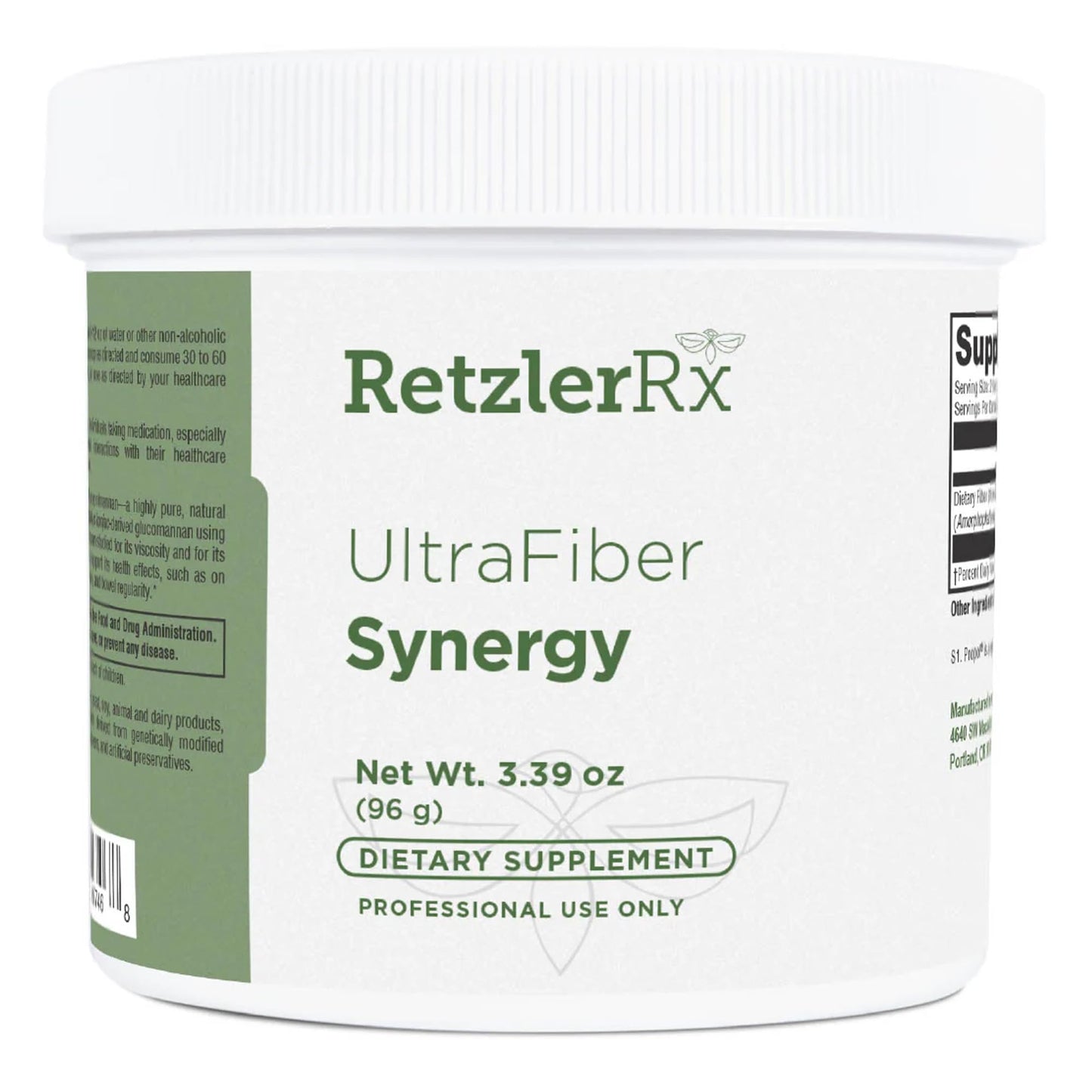 HormoneSynergy Ultra Fiber Lean Powder Supplement 3.4 Ounce