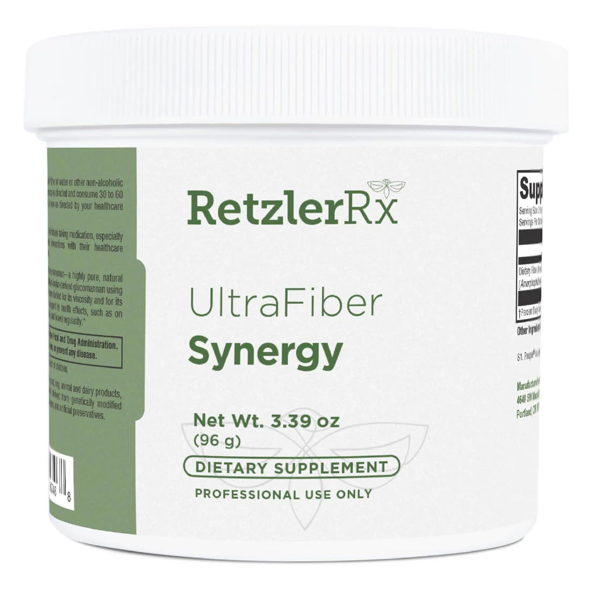 HormoneSynergy Ultra Fiber Lean Powder Supplement 3.4 Ounce