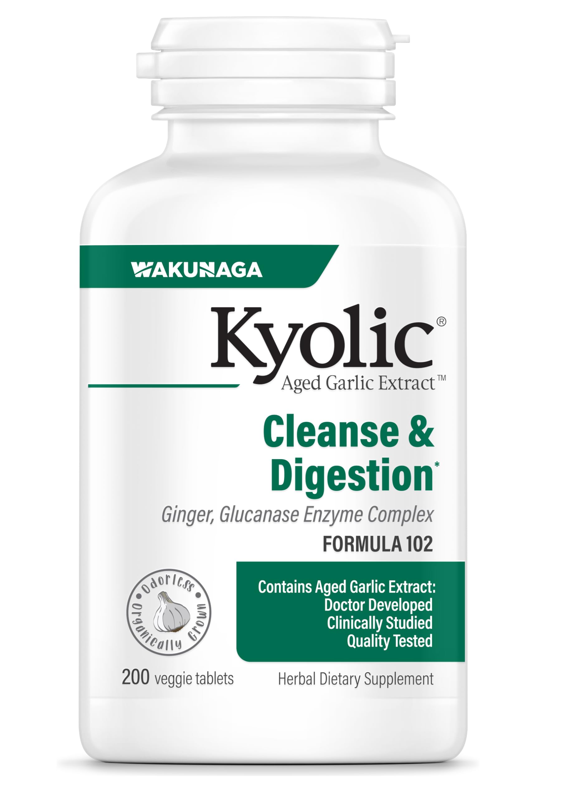 Kyolic Aged Garlic Extract Formula 102 Tablet 200 Count