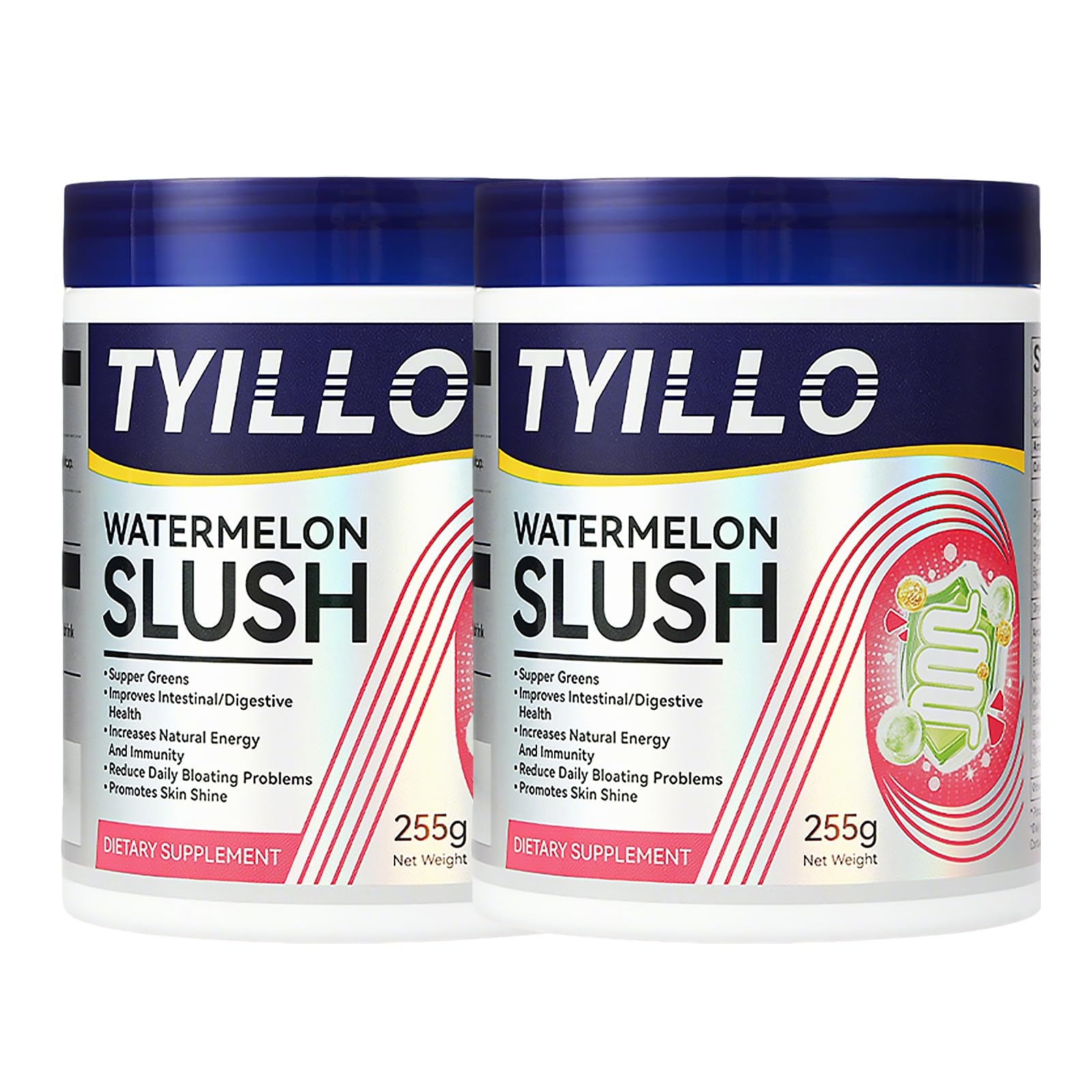 Tyillo Super Greens Powder with Chlorella & Spirulina 18 Servings
