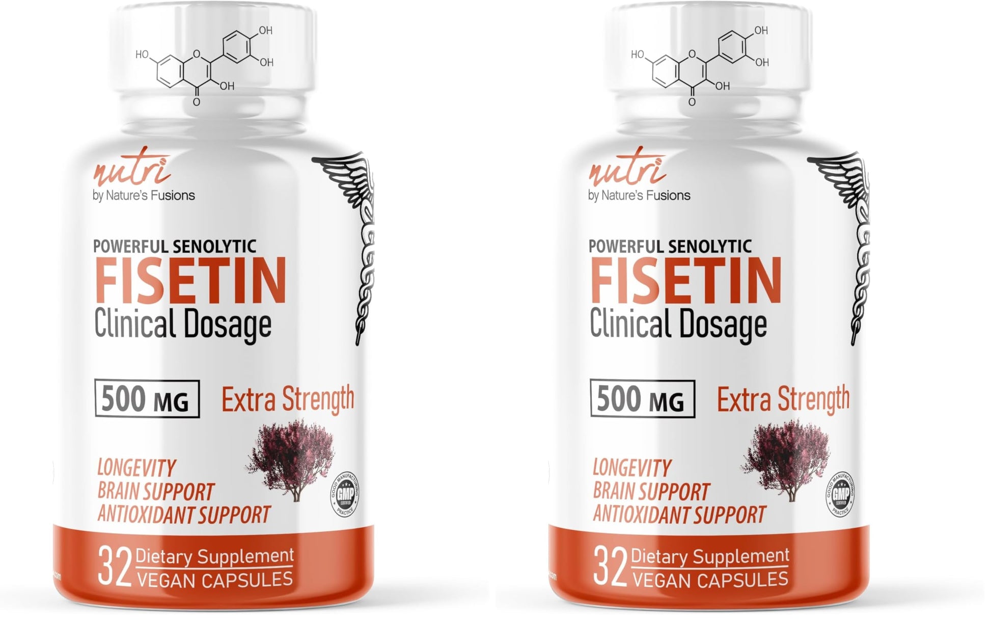 Nature's Fusions Nutri Fisetin 500mg Capsules 64 Count