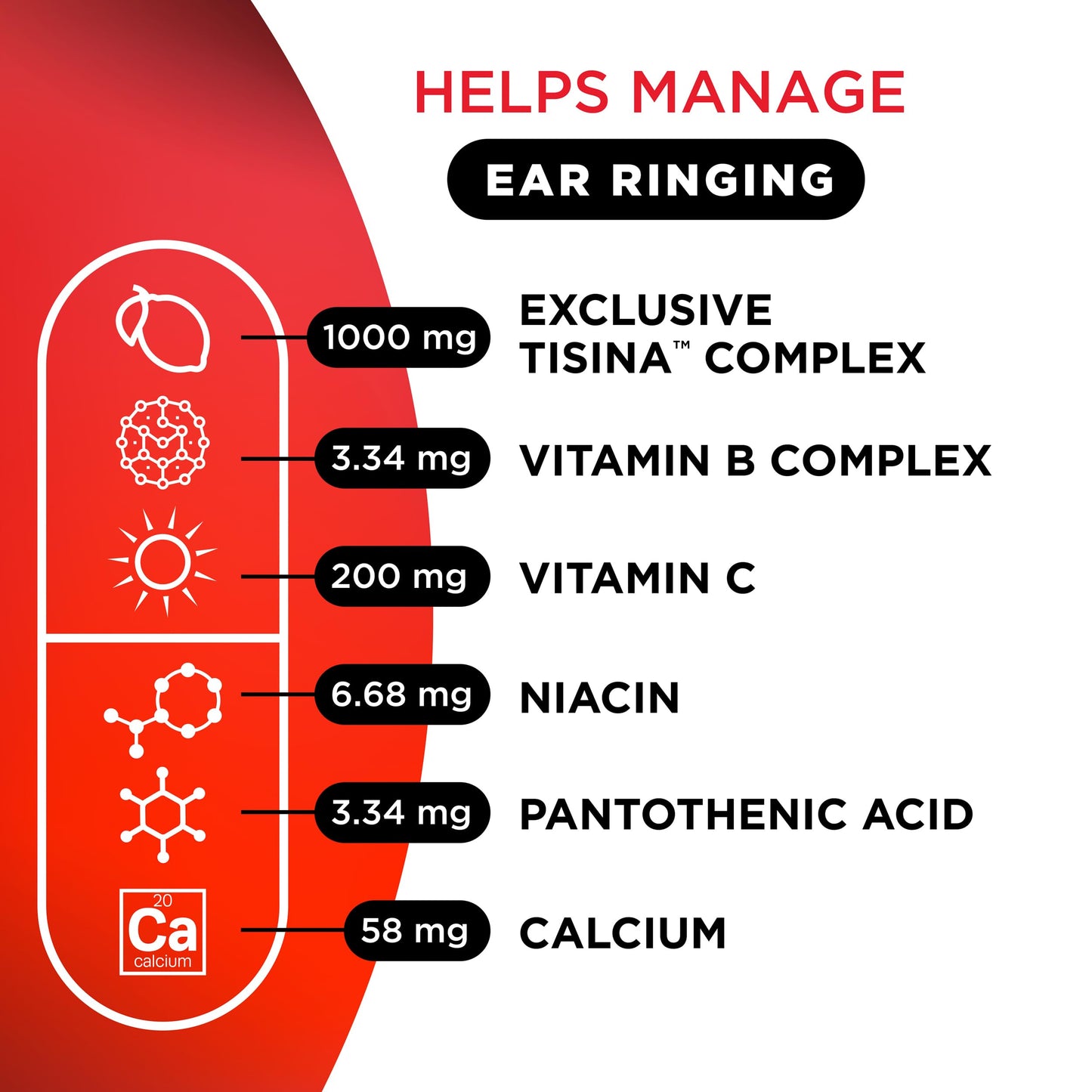 Lipo-Flavonoid Ear Ringing Caplets 500
