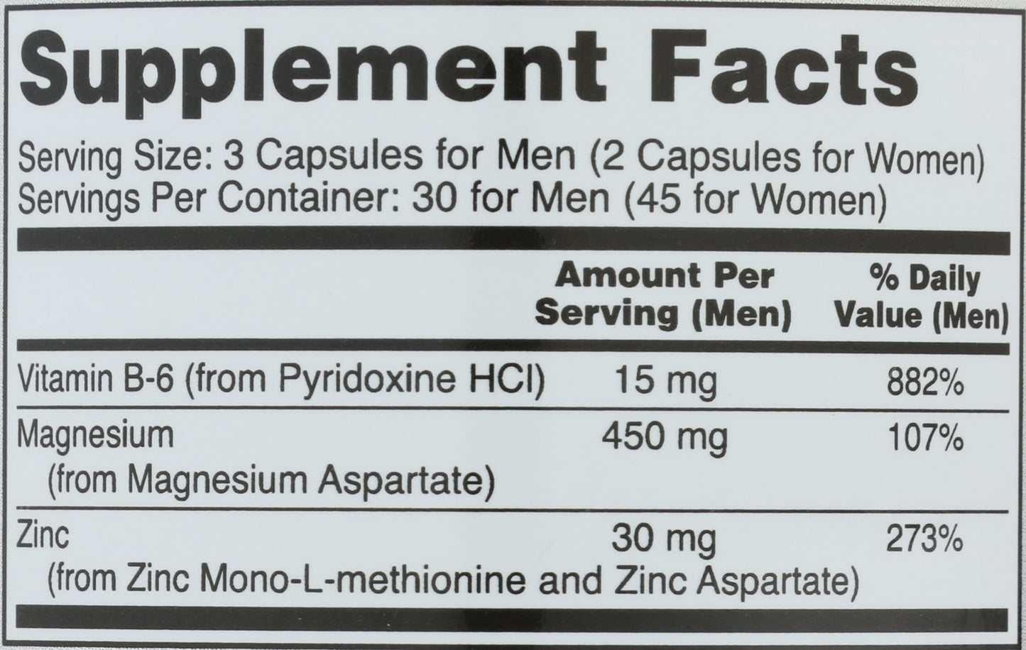 NOW Foods ZMA 800 mg Capsules, 90 Count