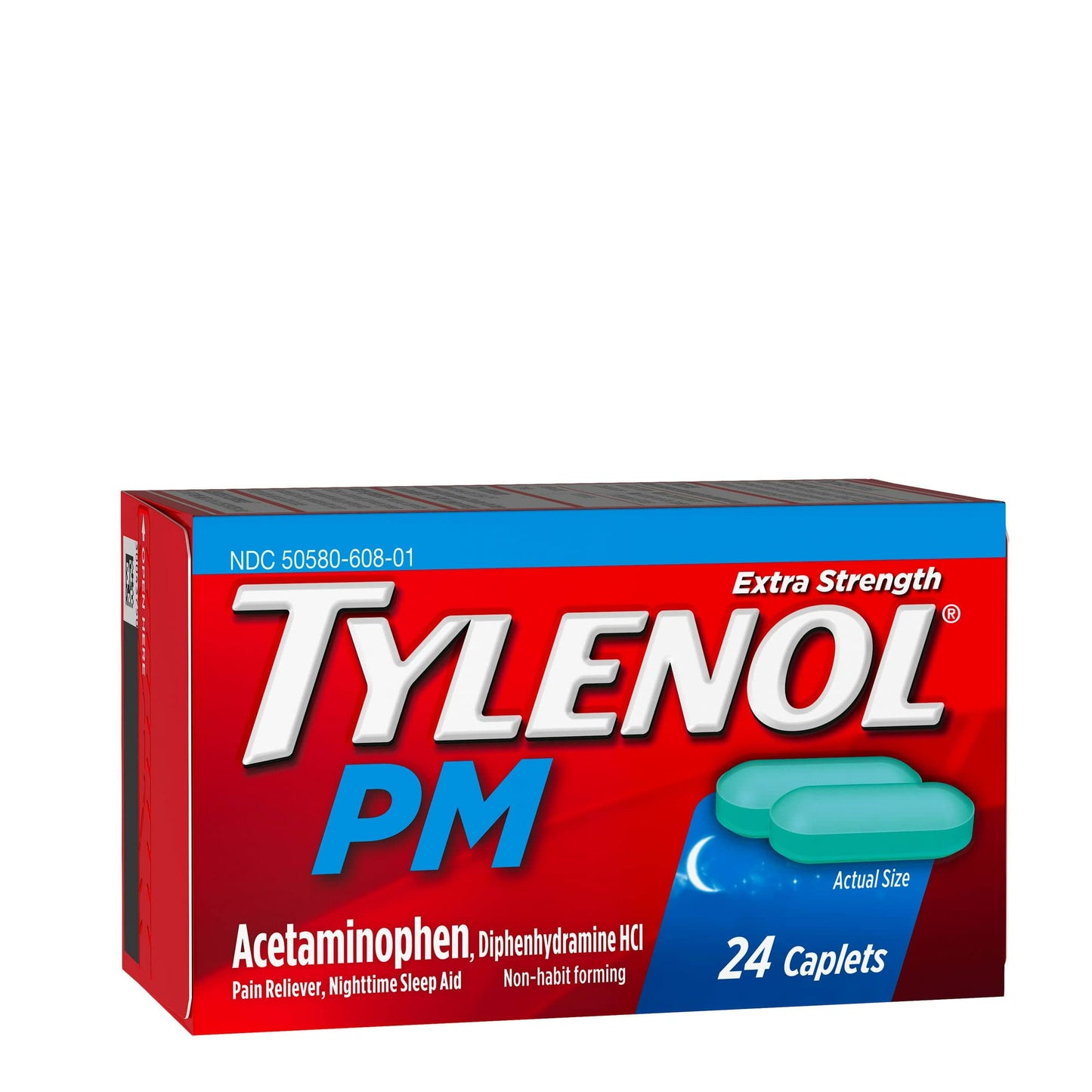 MORILIAR Tylenol PM Extra Strength Caplets 24