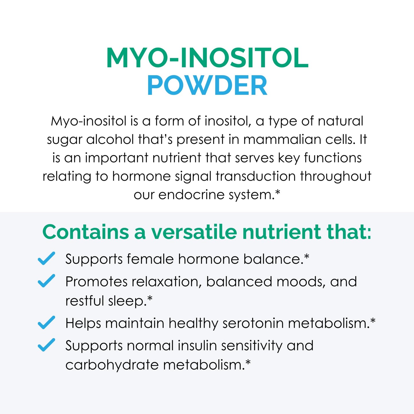Rootcology Myo-Inositol Powder 8.8 Ounce