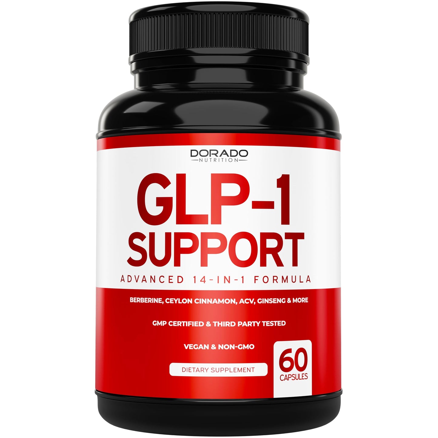 DORADO NUTRITION Berberine Gummies with Ceylon Cinnamon 120 Gummies