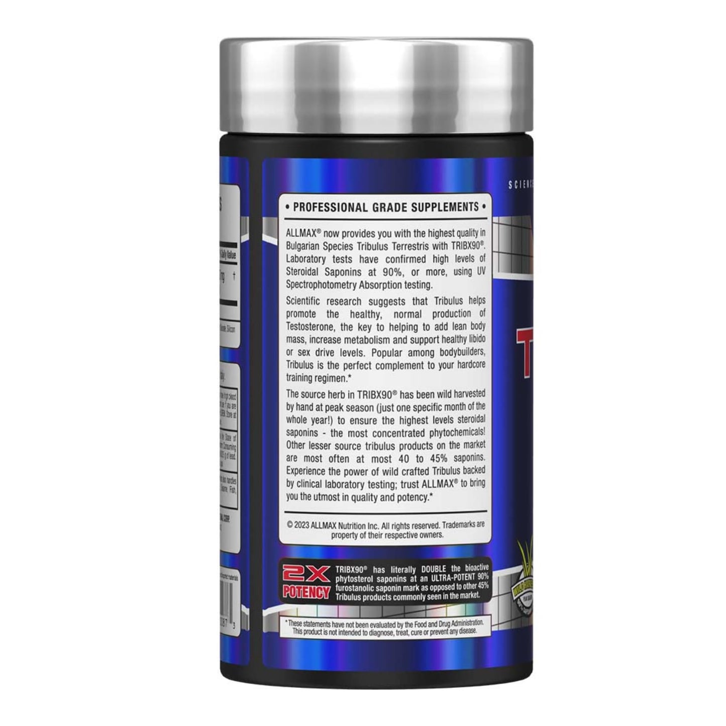 ALLMAX TRIBX90 Capsules 180 Servings