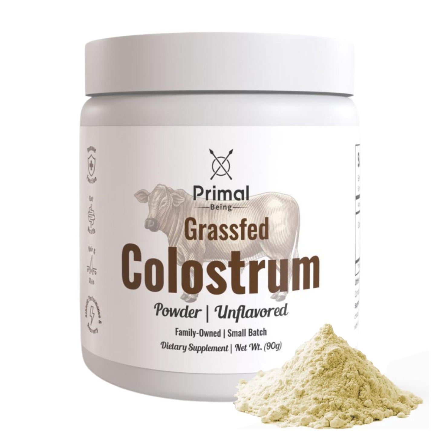 Primal Being Grassfed Beef Colostrum Powder, 3.17 oz