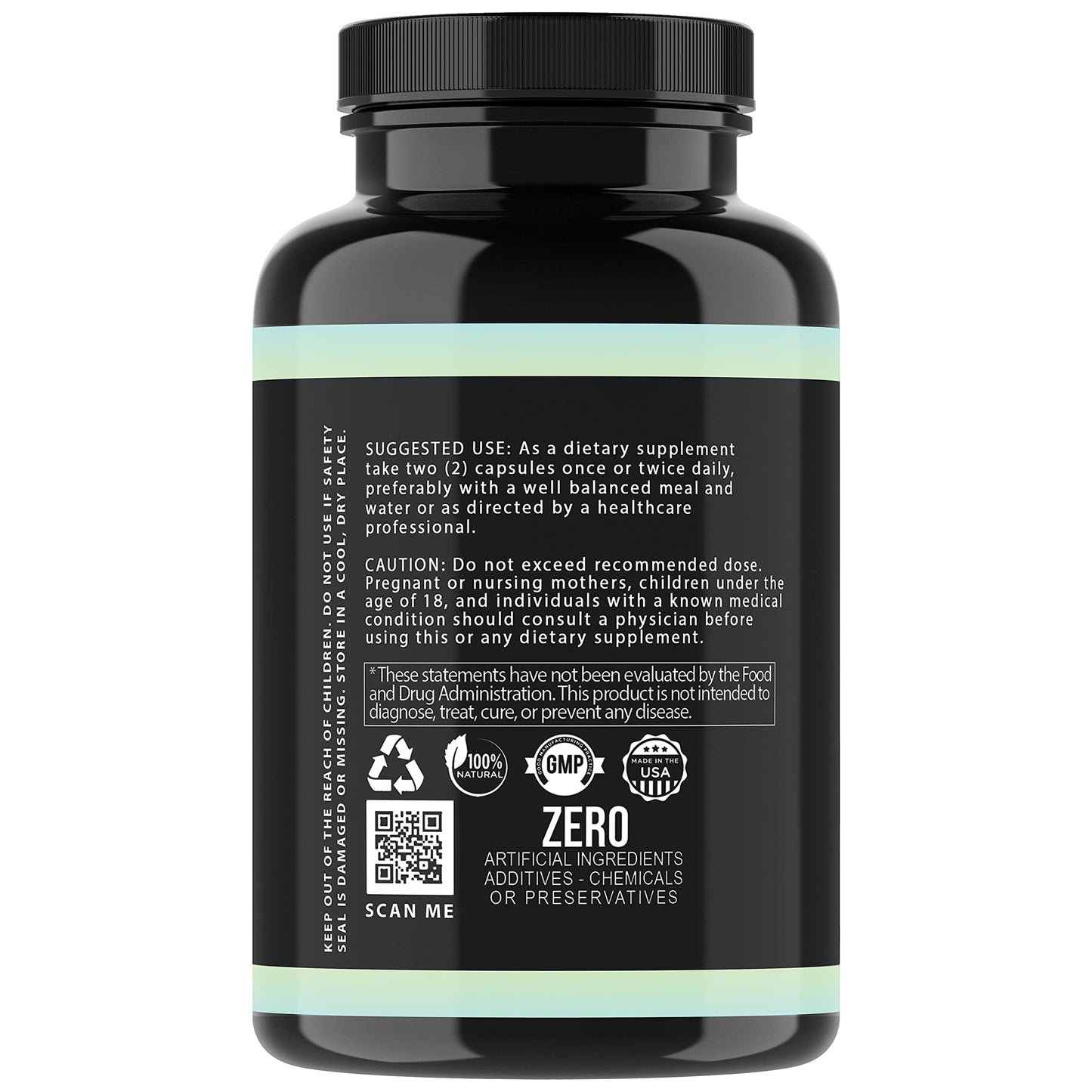 Angry Supplements Probiotic Immunity Supplement Powder 60 Count