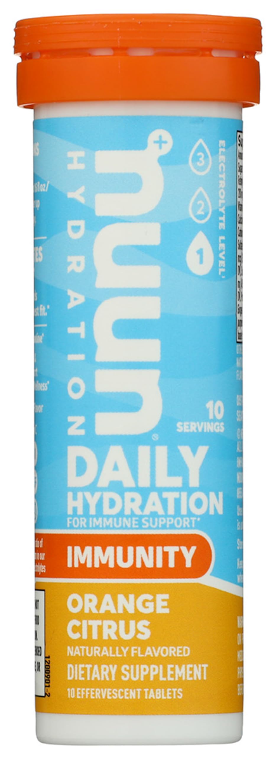 Nuun Immunity Orange Citrus Effervescent 1.9 Ounce
