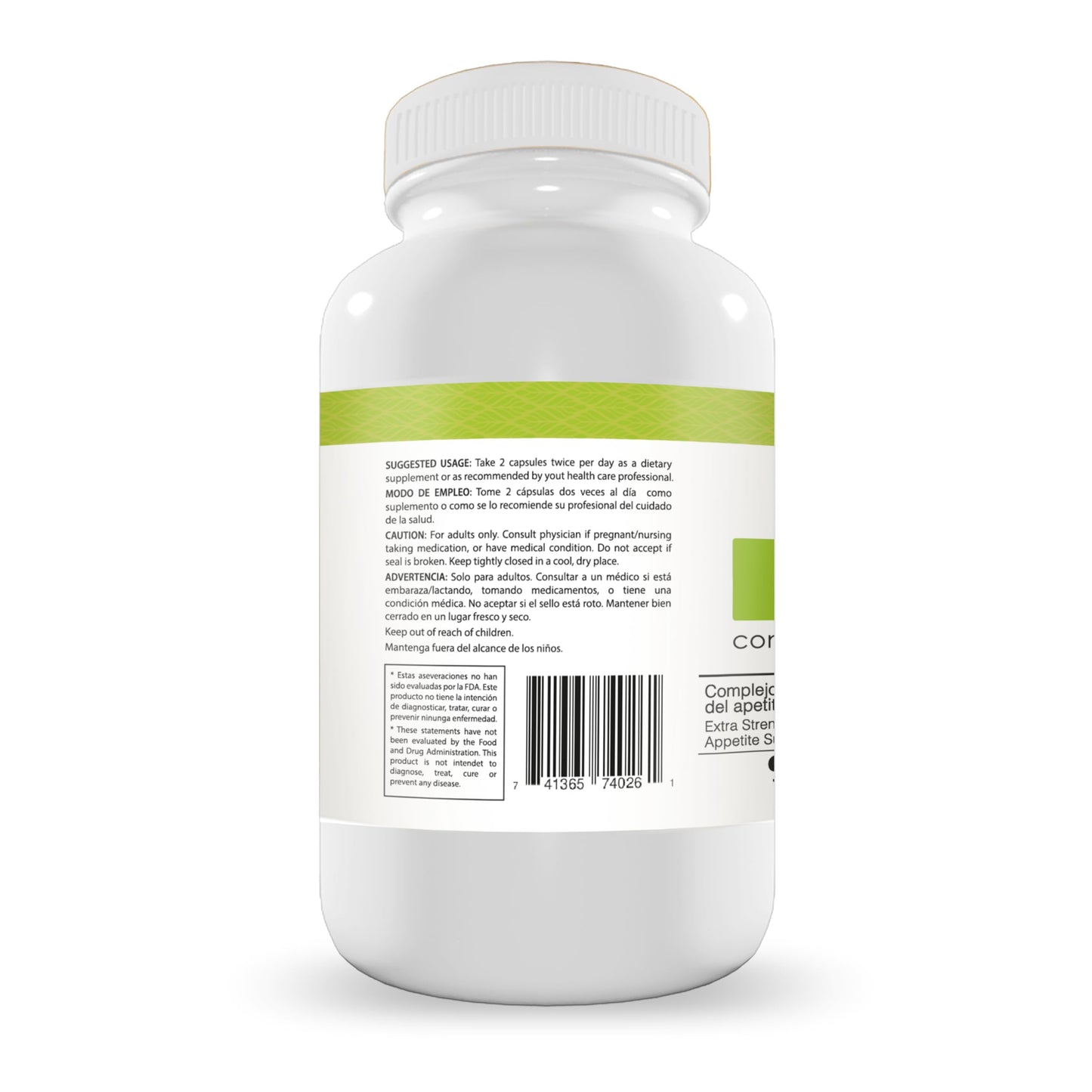 Nature Health Weight Loss Capsules with Herbs, B1 and B2 Vitamins, Protein and Fiber, 90 Count
