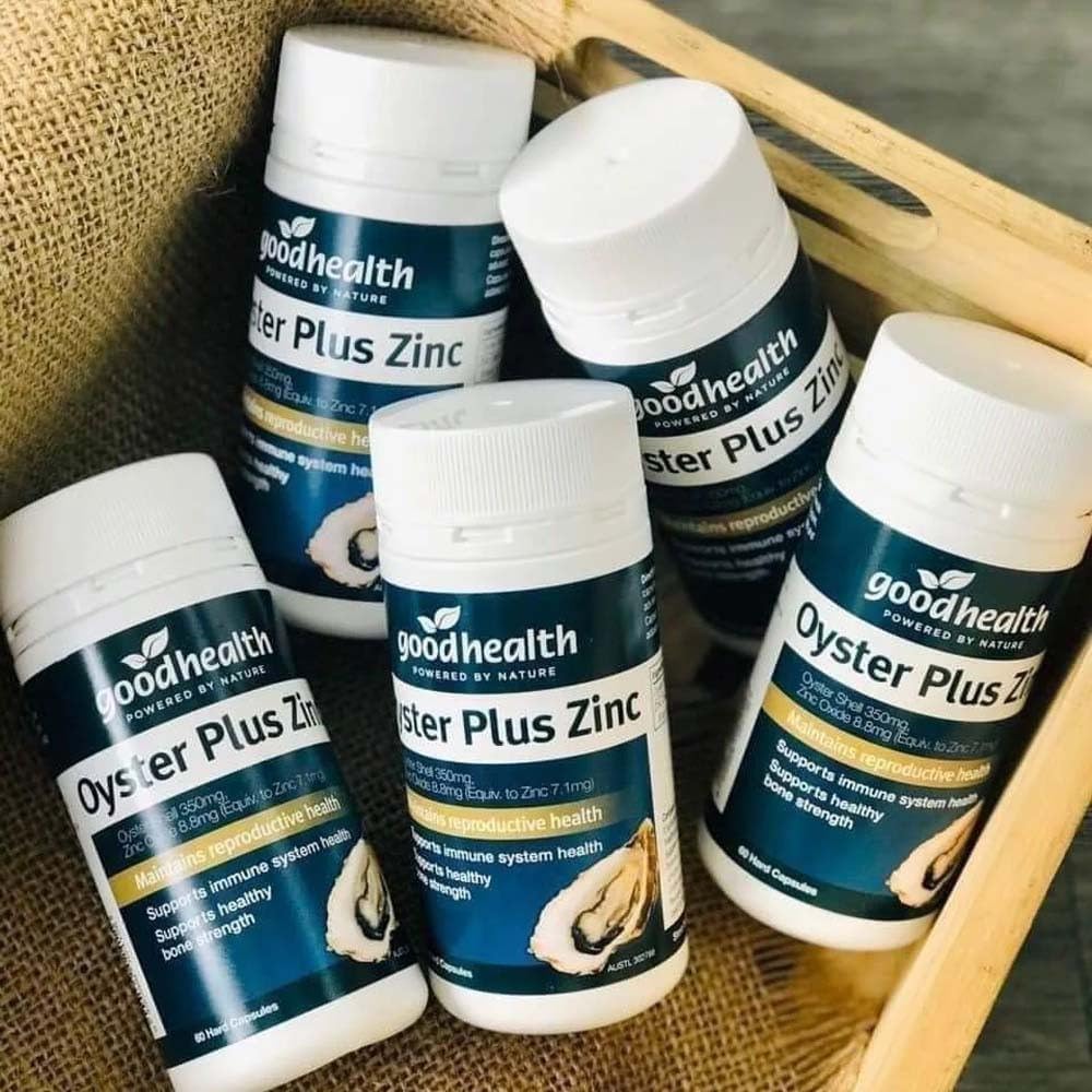 Goodhealth Oyster Plus Capsule, 60 Count – Marine Nutrient Supplement with Zinc and Taurine