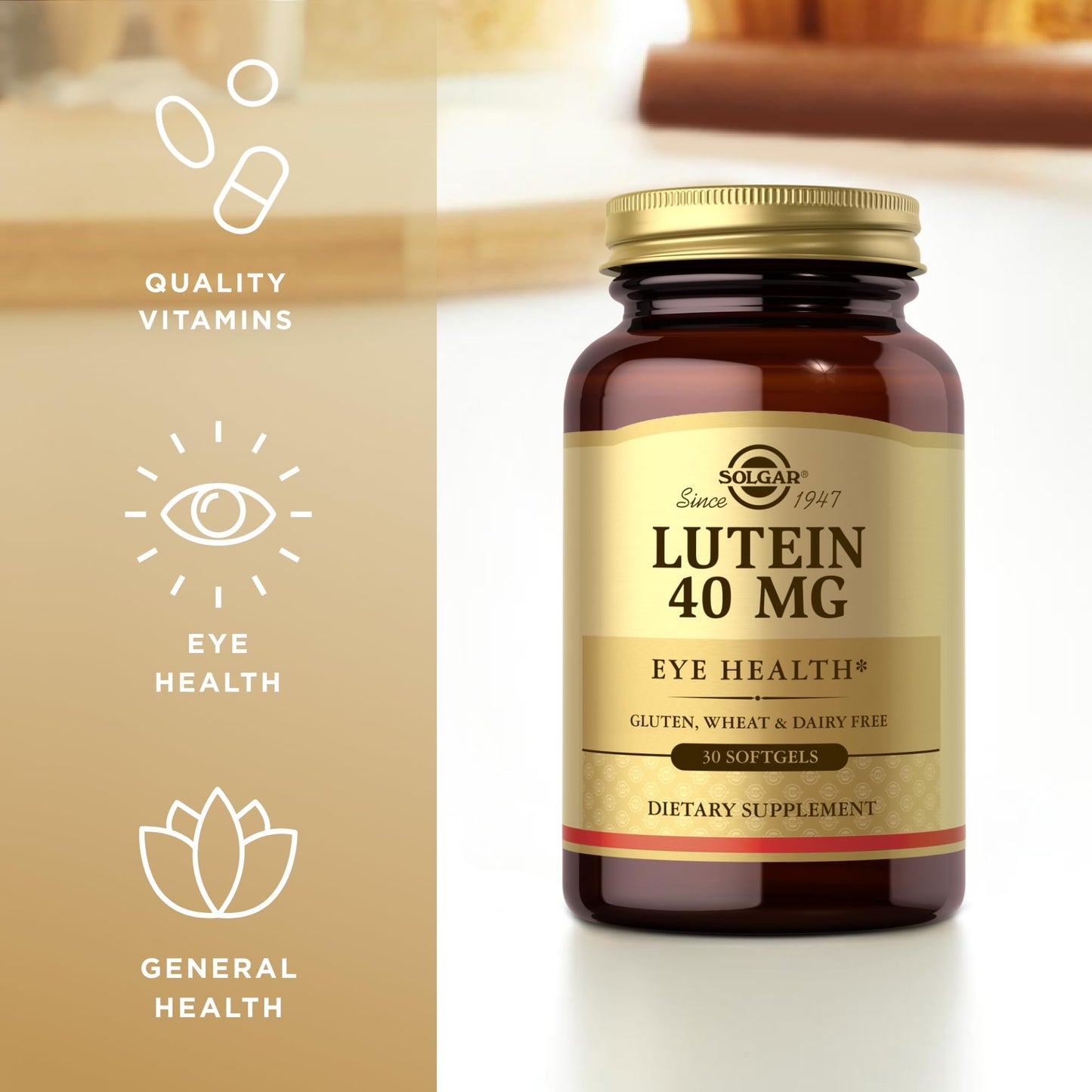 Solgar Lutein 40 mg Softgels 90