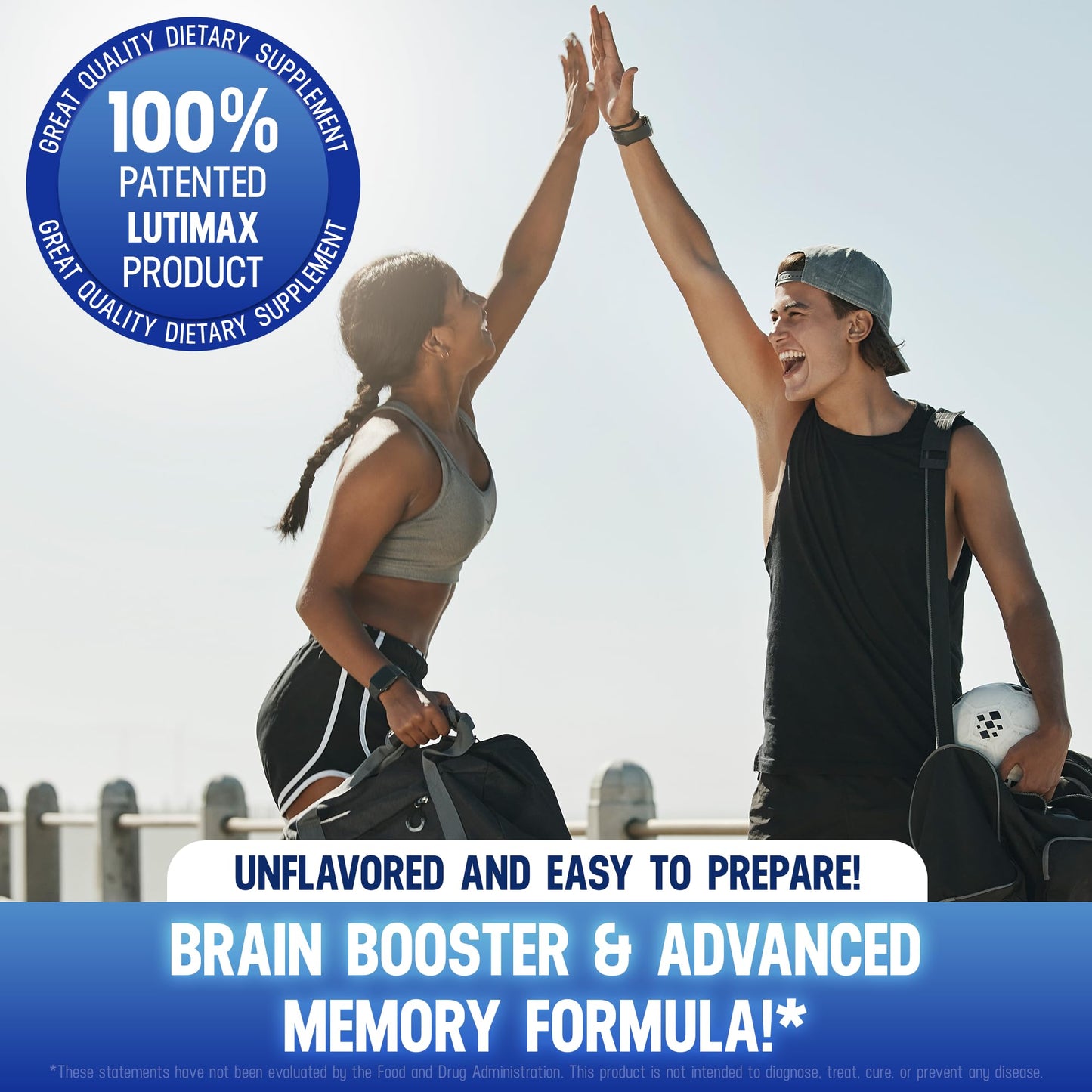 Luti Lutimax Luteolin Complex Powder Brain Supplement with Rutin, 2 Pack