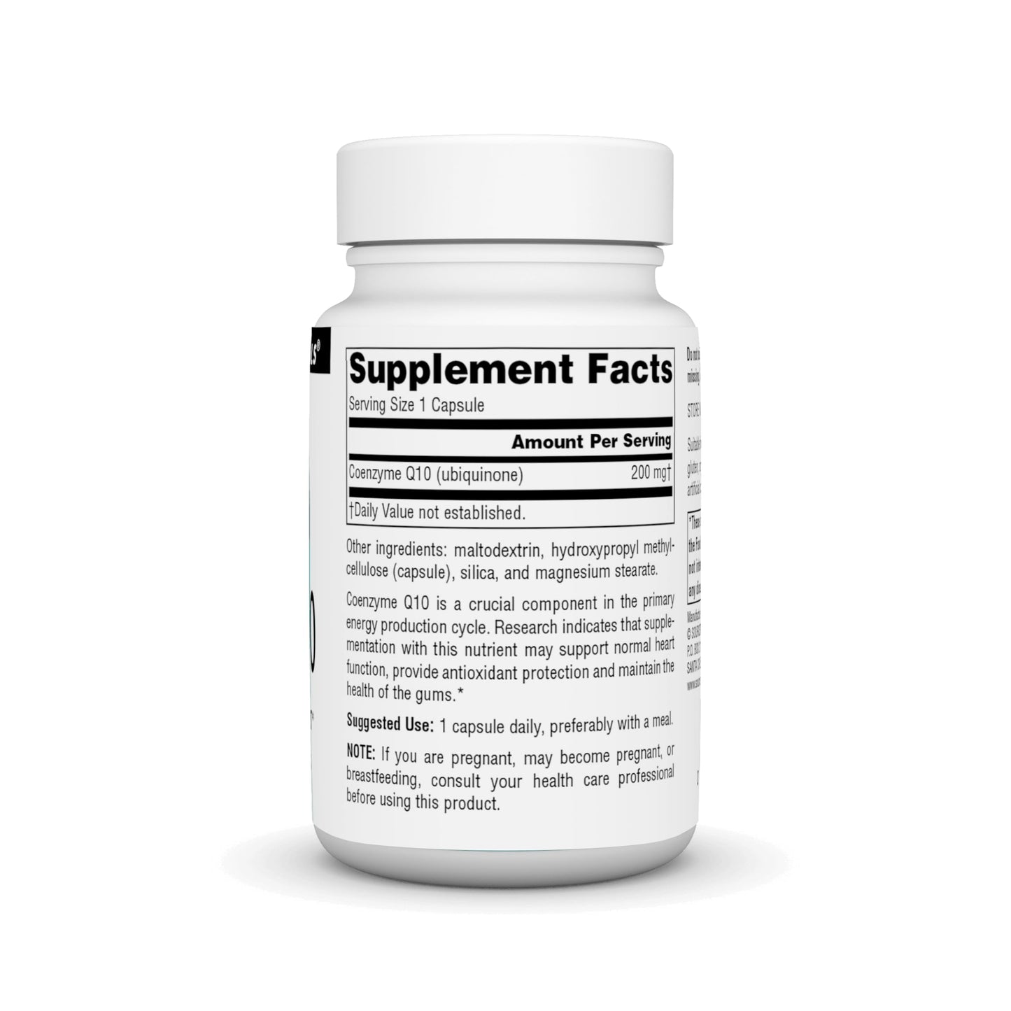 Source Naturals Coenzyme Q10 200 mg Capsule, 30 Count