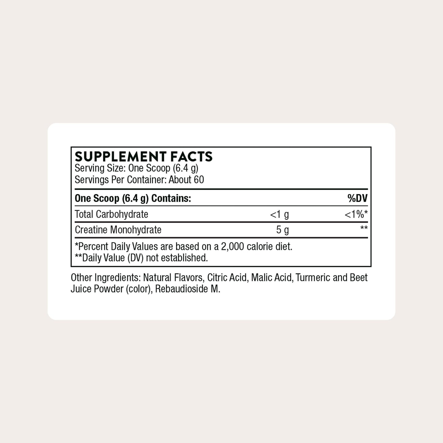 THORNE Creatine Micronized Creatine Monohydrate Powder, 60 Servings