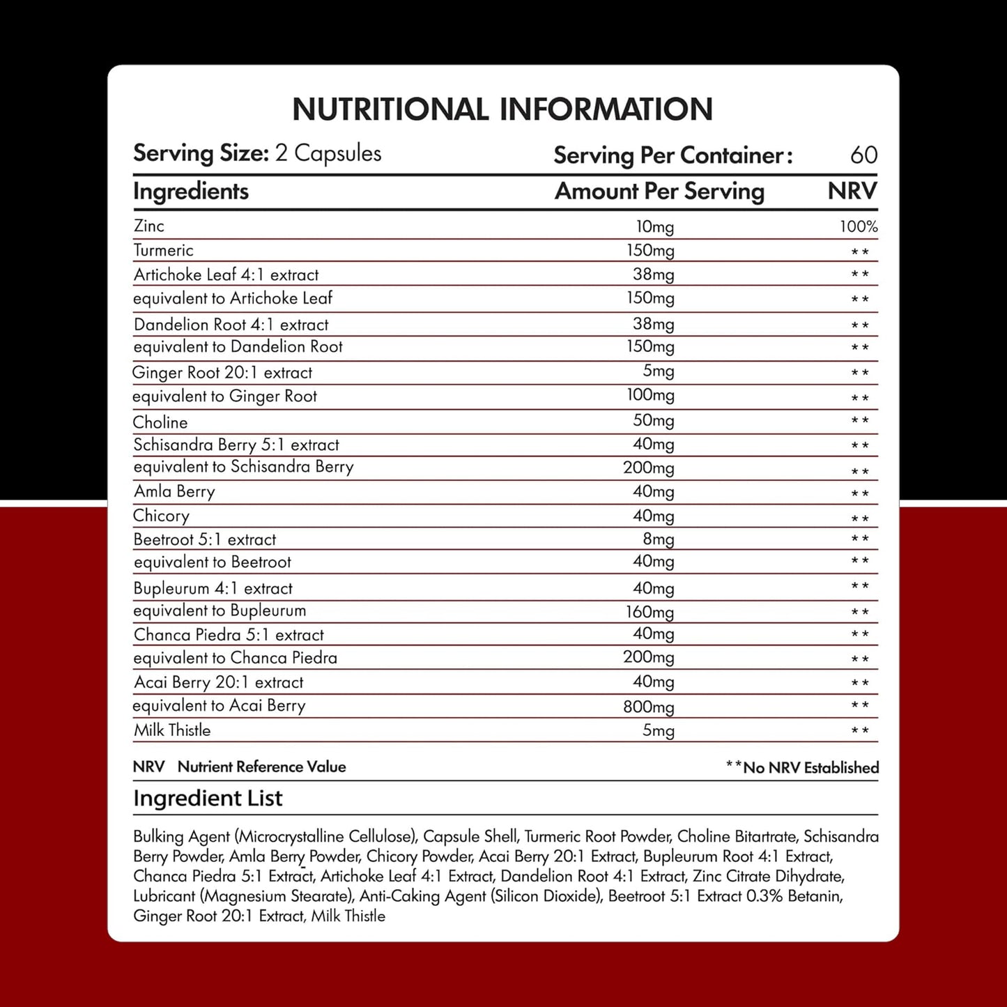 SASH Vitality Liver Support Tablets 120