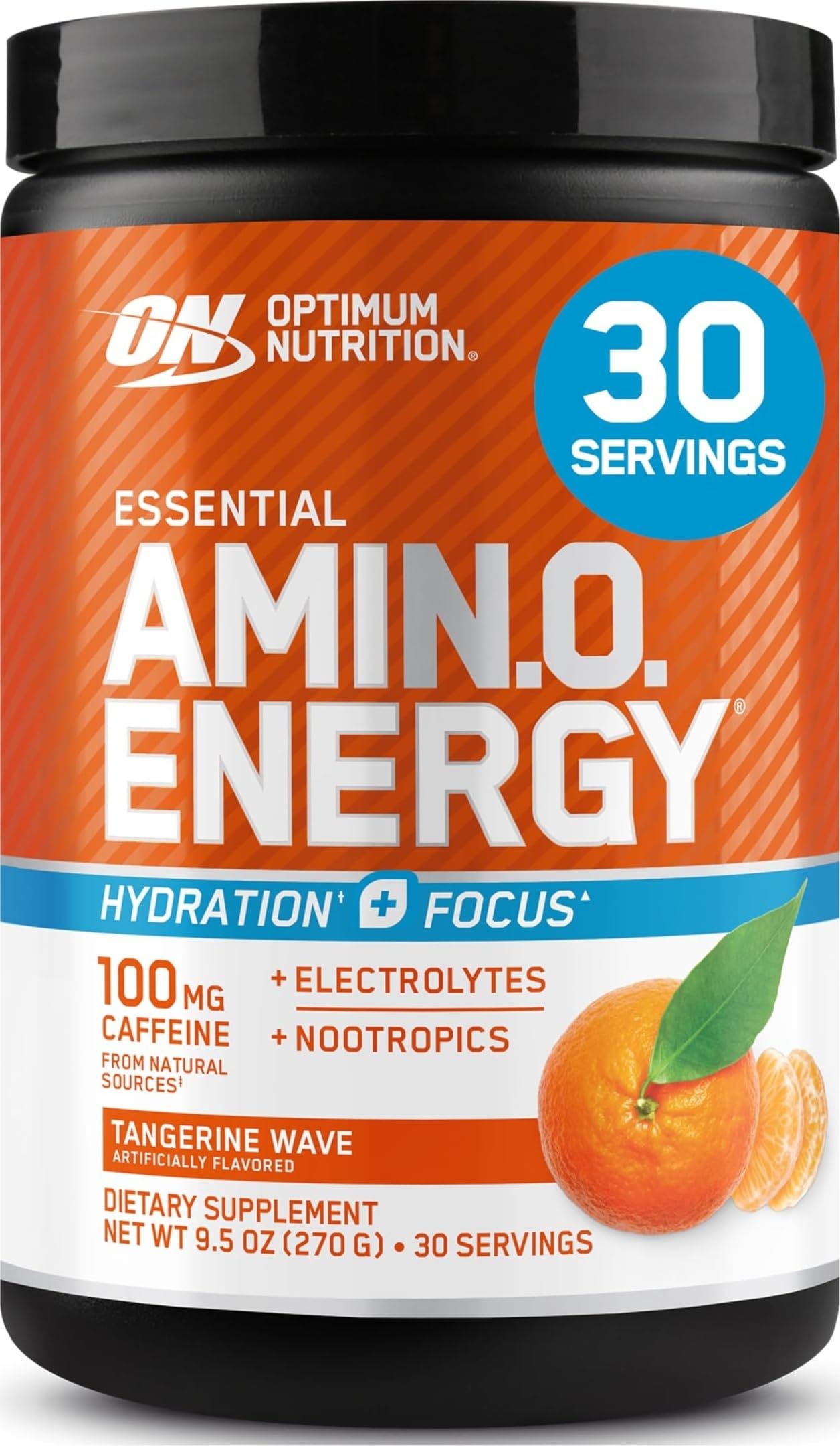 Optimum Nutrition Amino Energy Powder Tangerine Wave 10.05