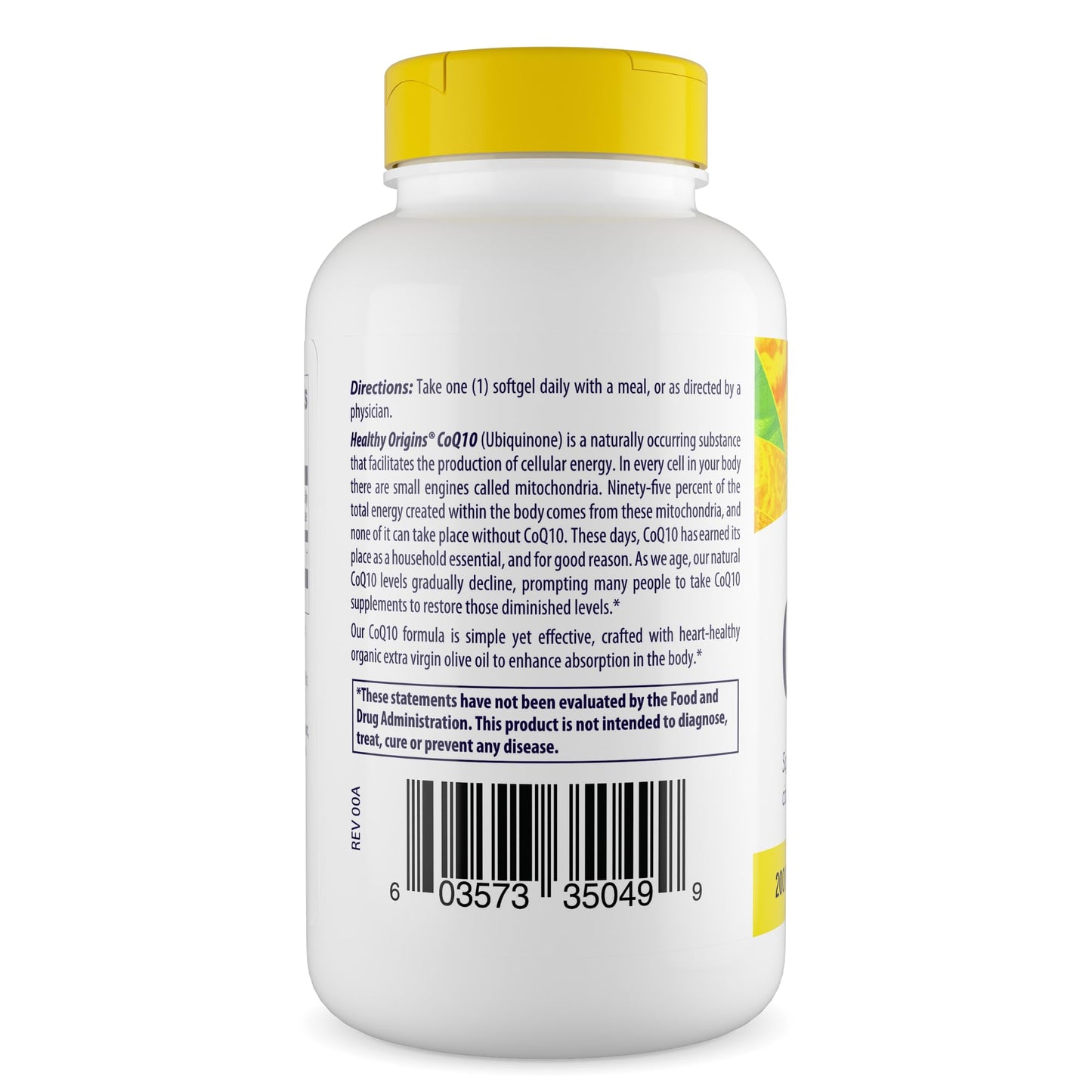 Healthy Origins CoQ10 400 mg Softgels, 150 Count