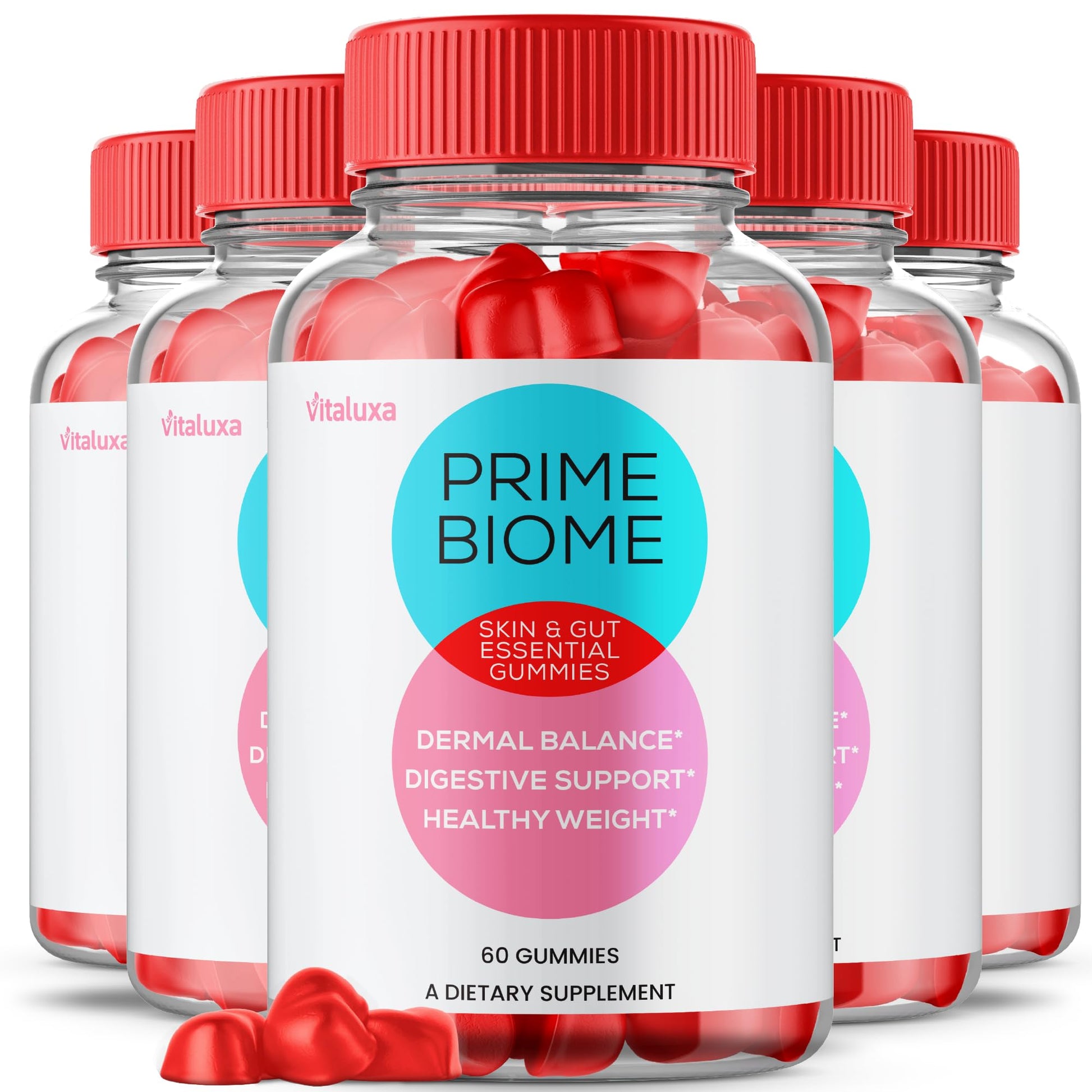 Vitaluxa Prime Biome Gummies, 300 ct